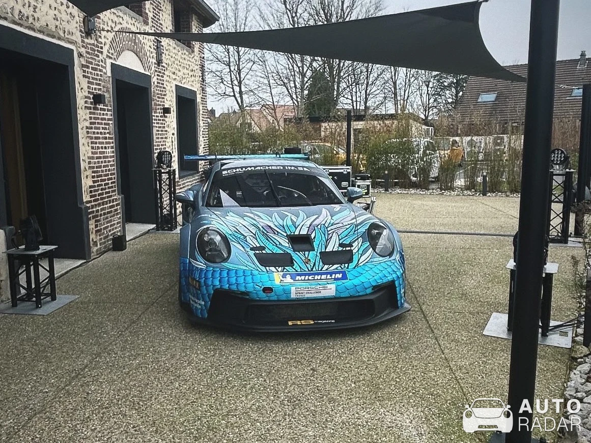 Porsche 992 GT3 Cup spotted in Mont-Saint-Aignan, France