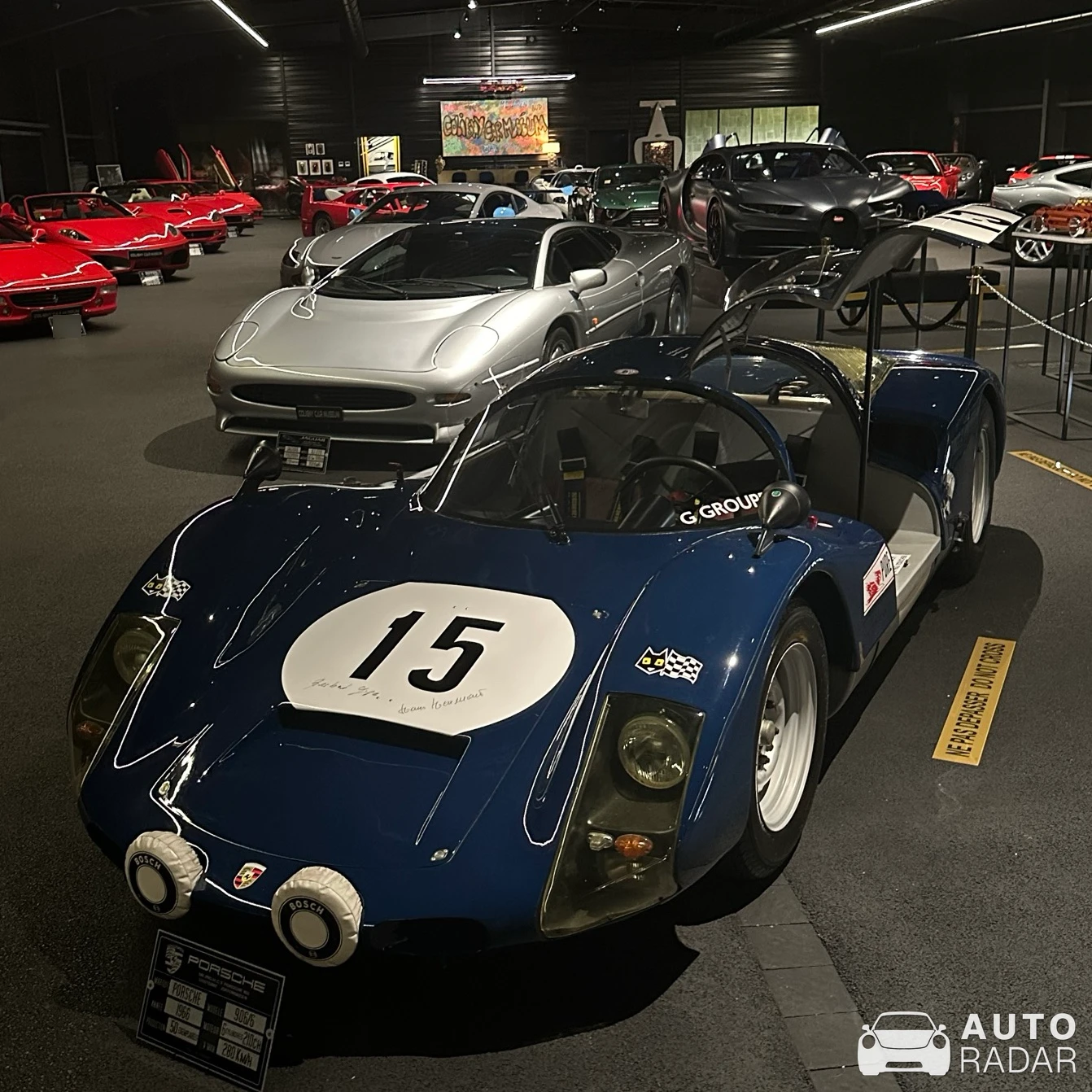 Porsche 906 Carrera 6 spotted in Coligny, Frankreich