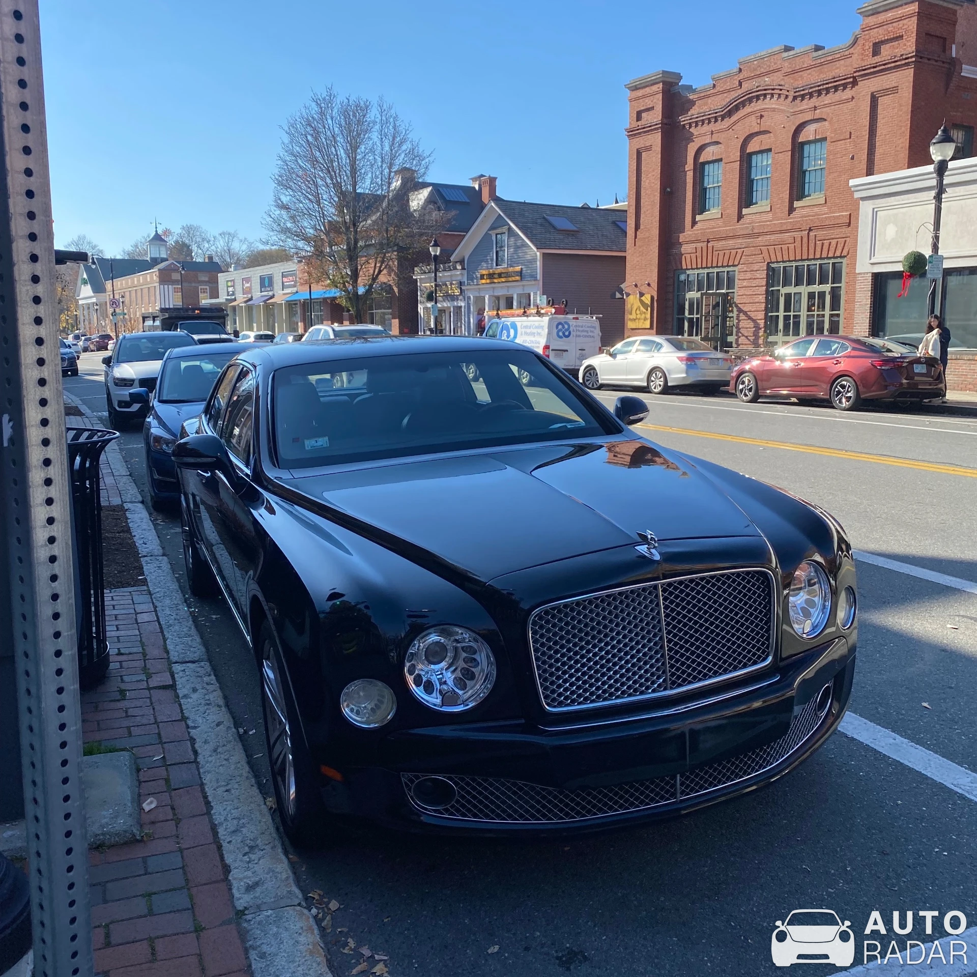 Bentley Mulsanne spotted in Belmont, United States