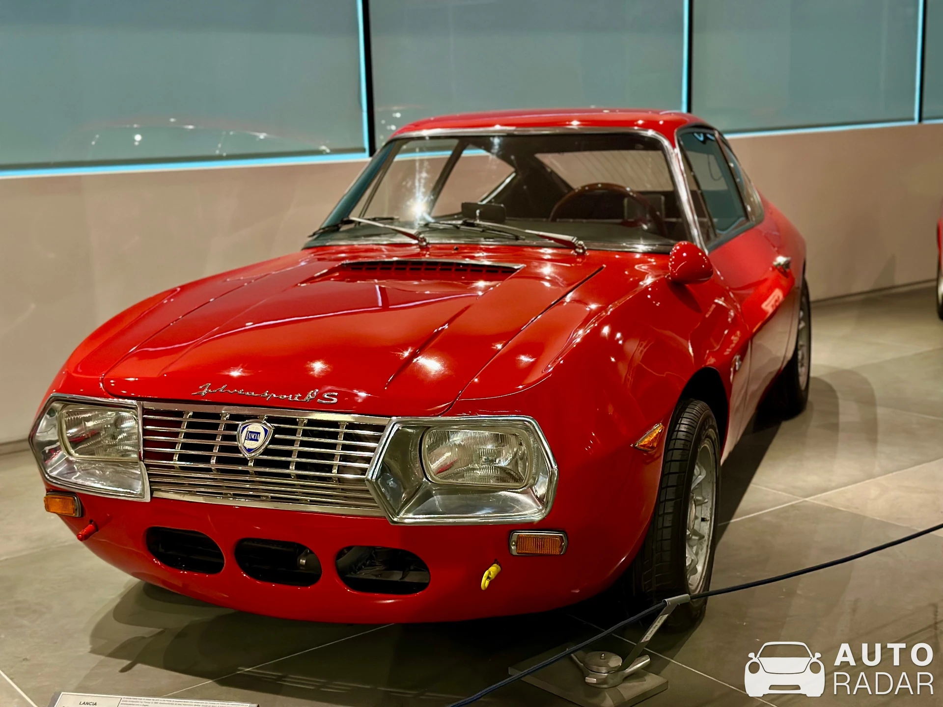 Lancia Fulvia Sport Zagato spotted in Athina
