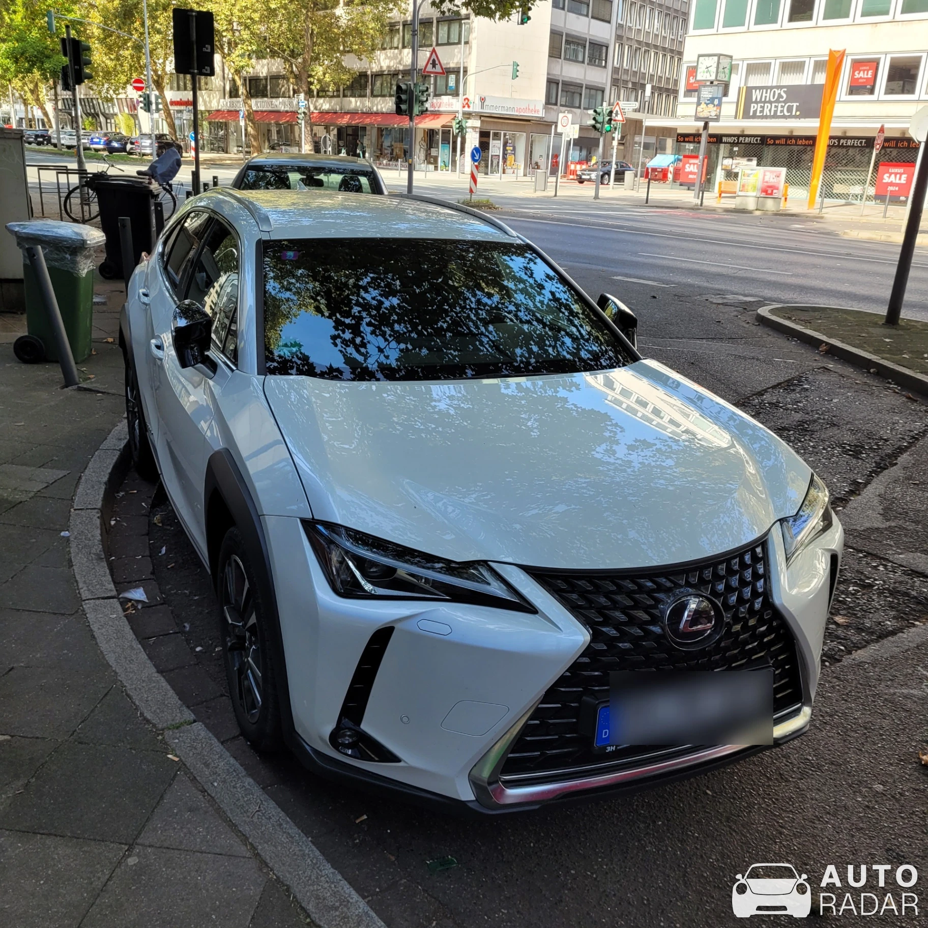 Lexus UX spotted in Düsseldorf