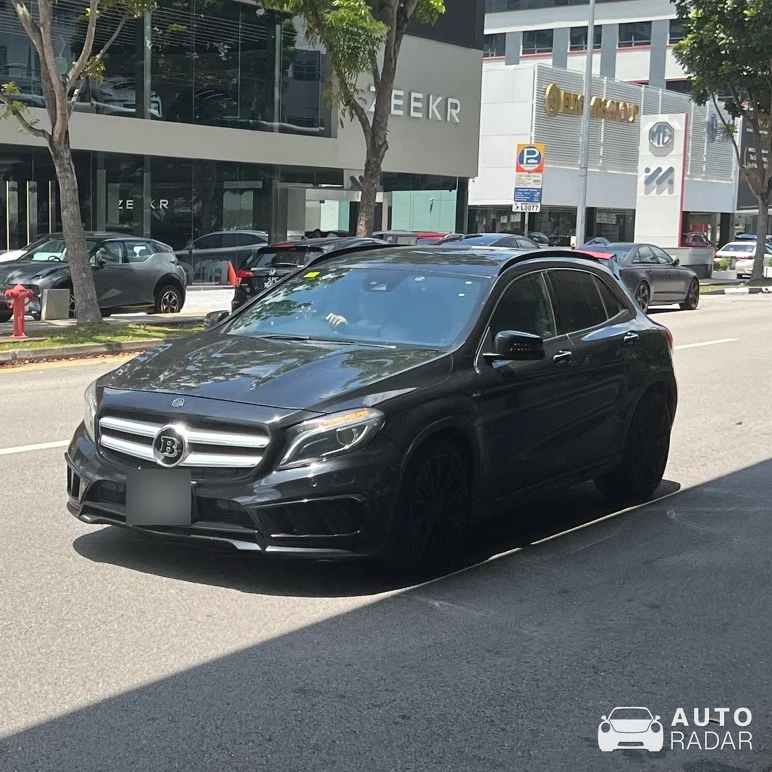Mercedes-Benz GLA-Klasse spotted in Singapore