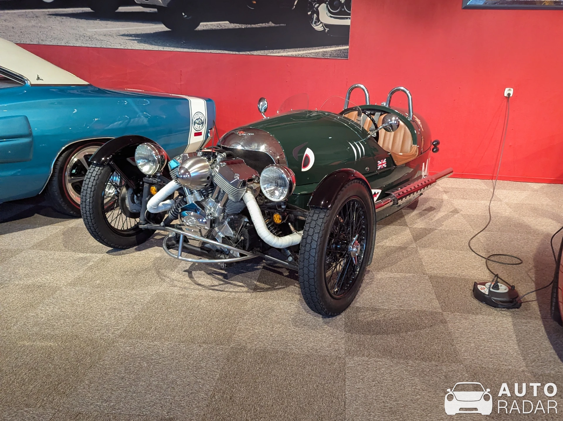 Morgan Threewheeler spotted in Kleppe, Norway