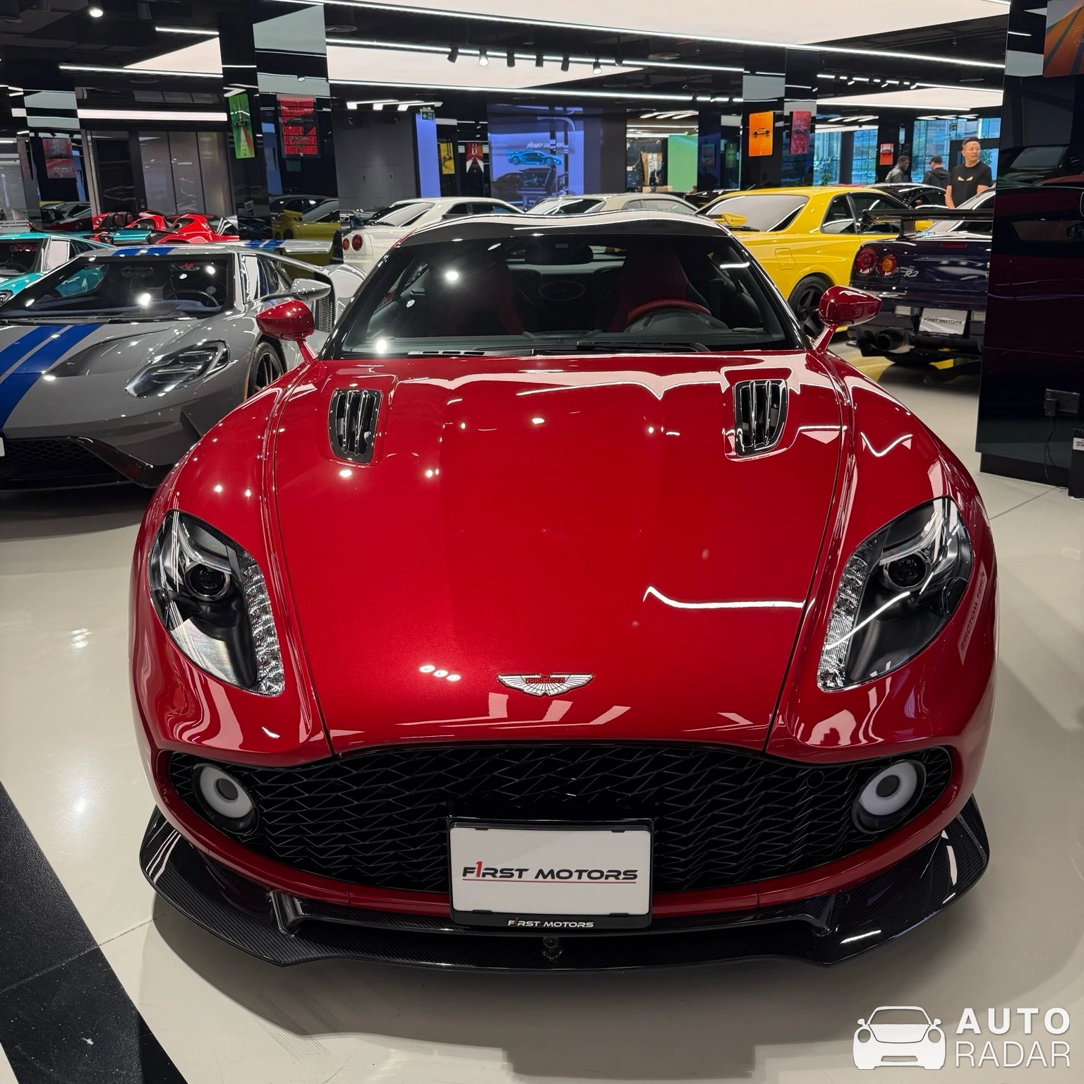 Aston Martin Vanquish Zagato spotted in Abu Dhabi, United Arab Emirates