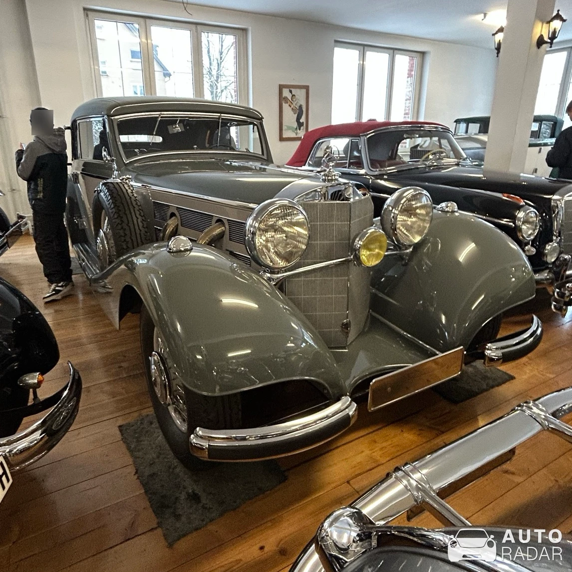 Mercedes-Benz 540K Cabriolet B spotted in Zwönitz