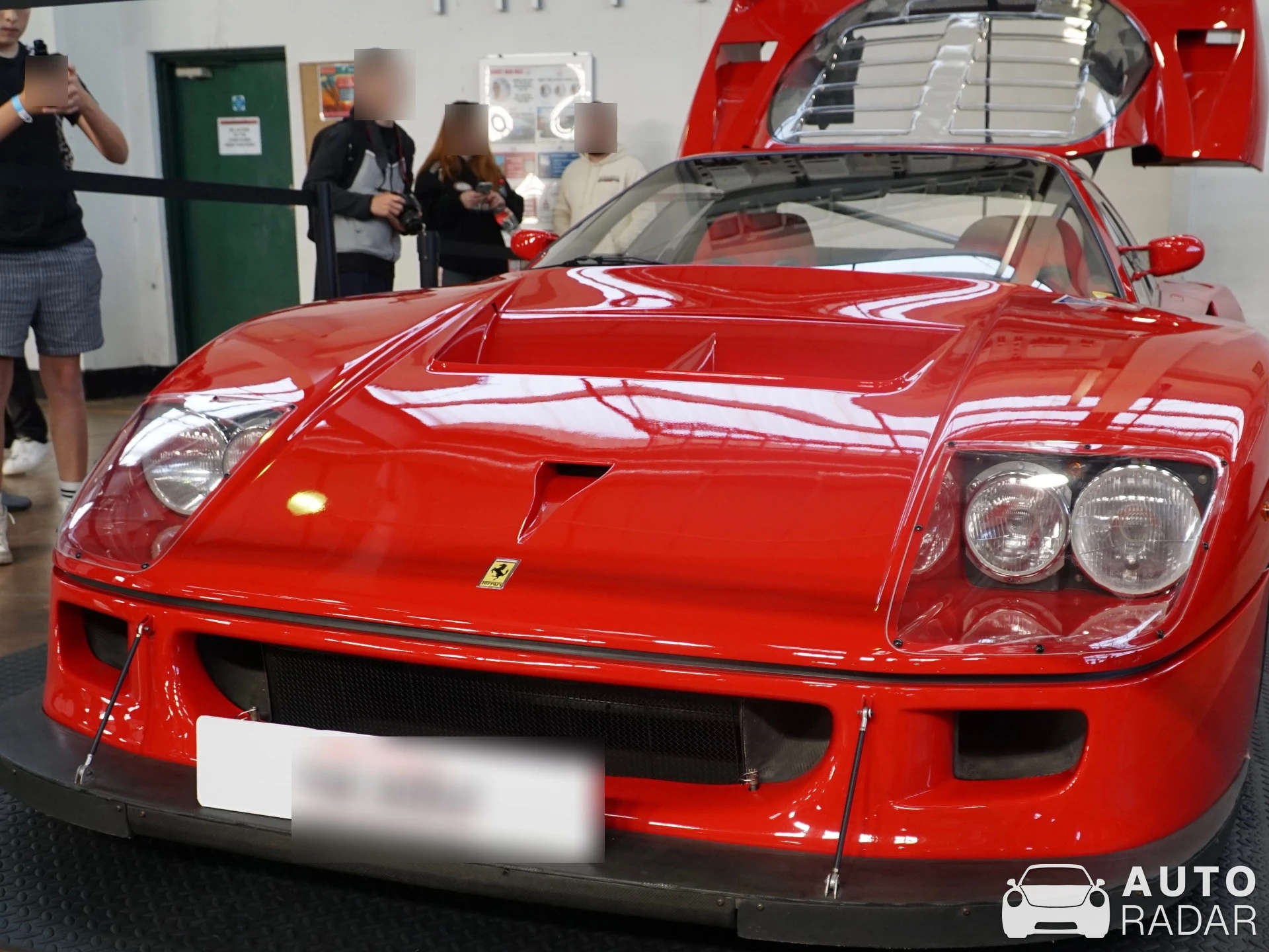 Ferrari F40 LM Michelotto spotted in Marsh Barton, United Kingdom