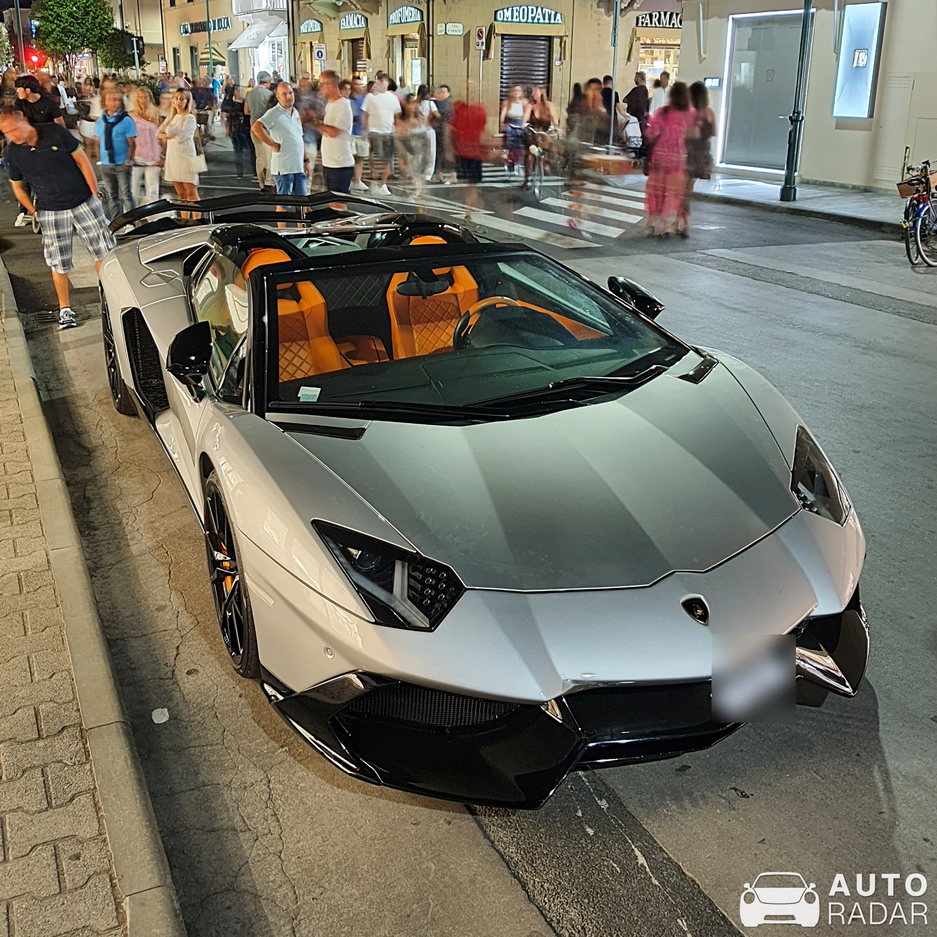 Lamborghini Aventador LP720-4 Roadster 50° Anniversario spotted in Viareggio