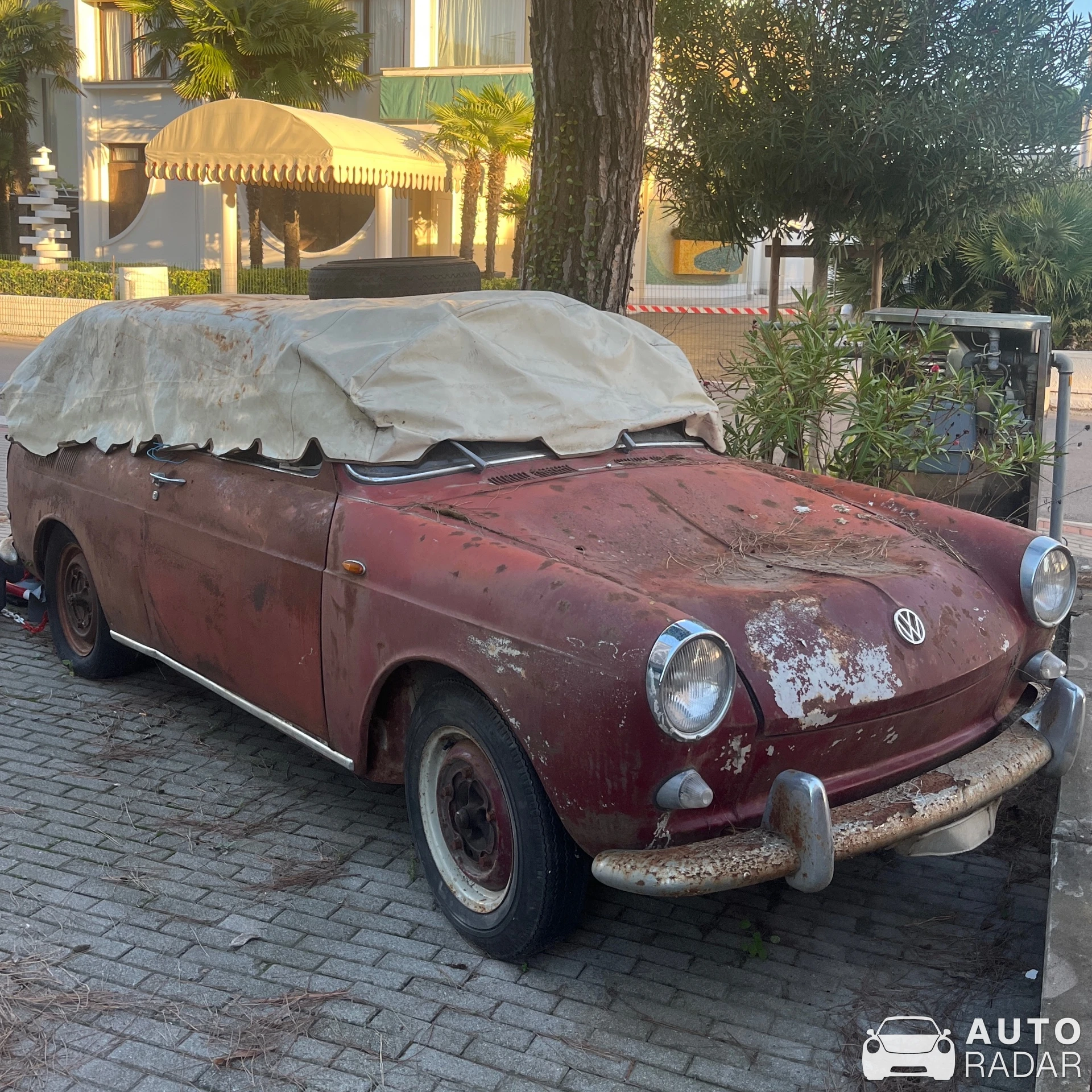 Volkswagen 1500 S spotted in Jesolo