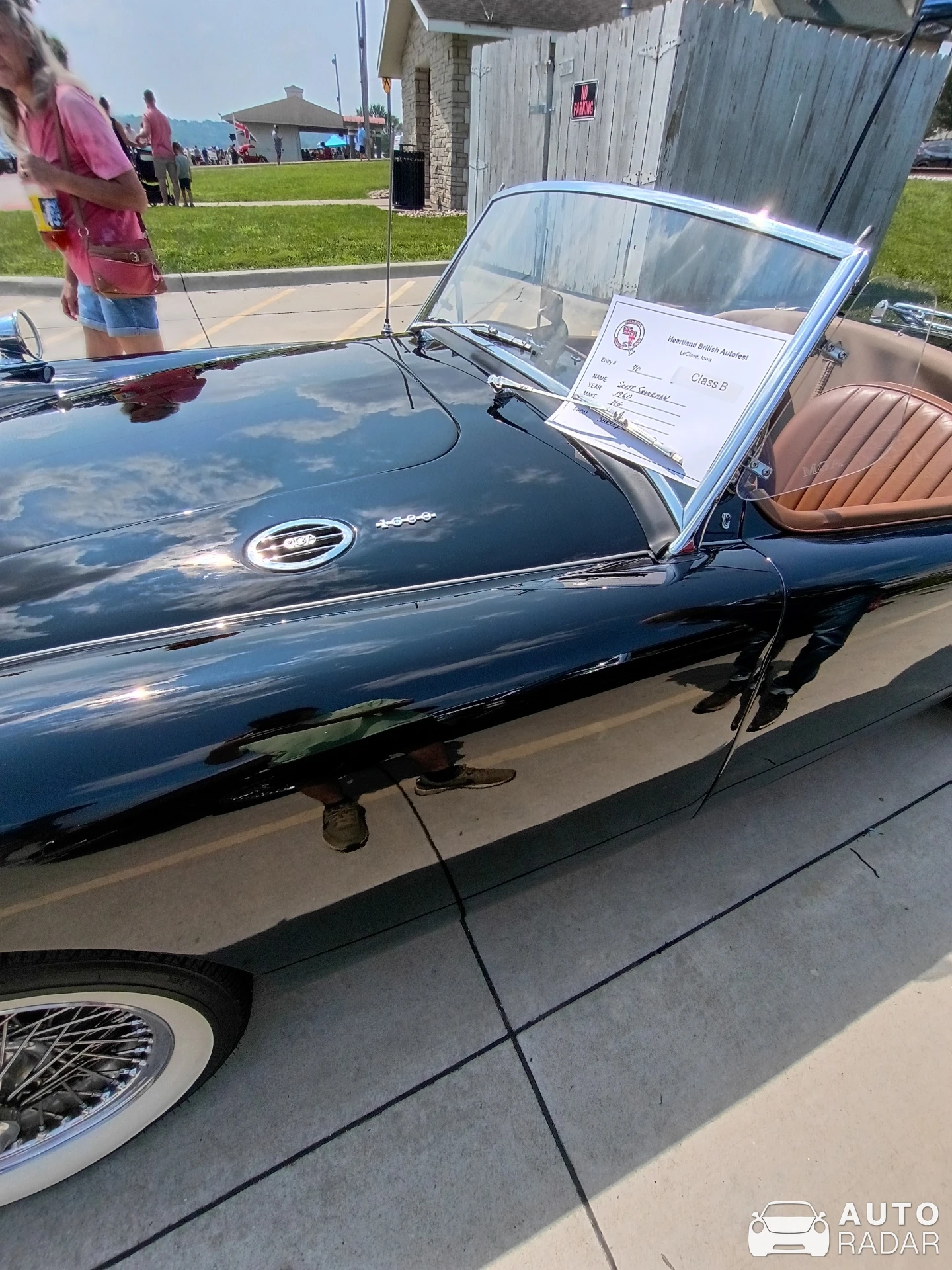 MGC GT spotted in LeClaire