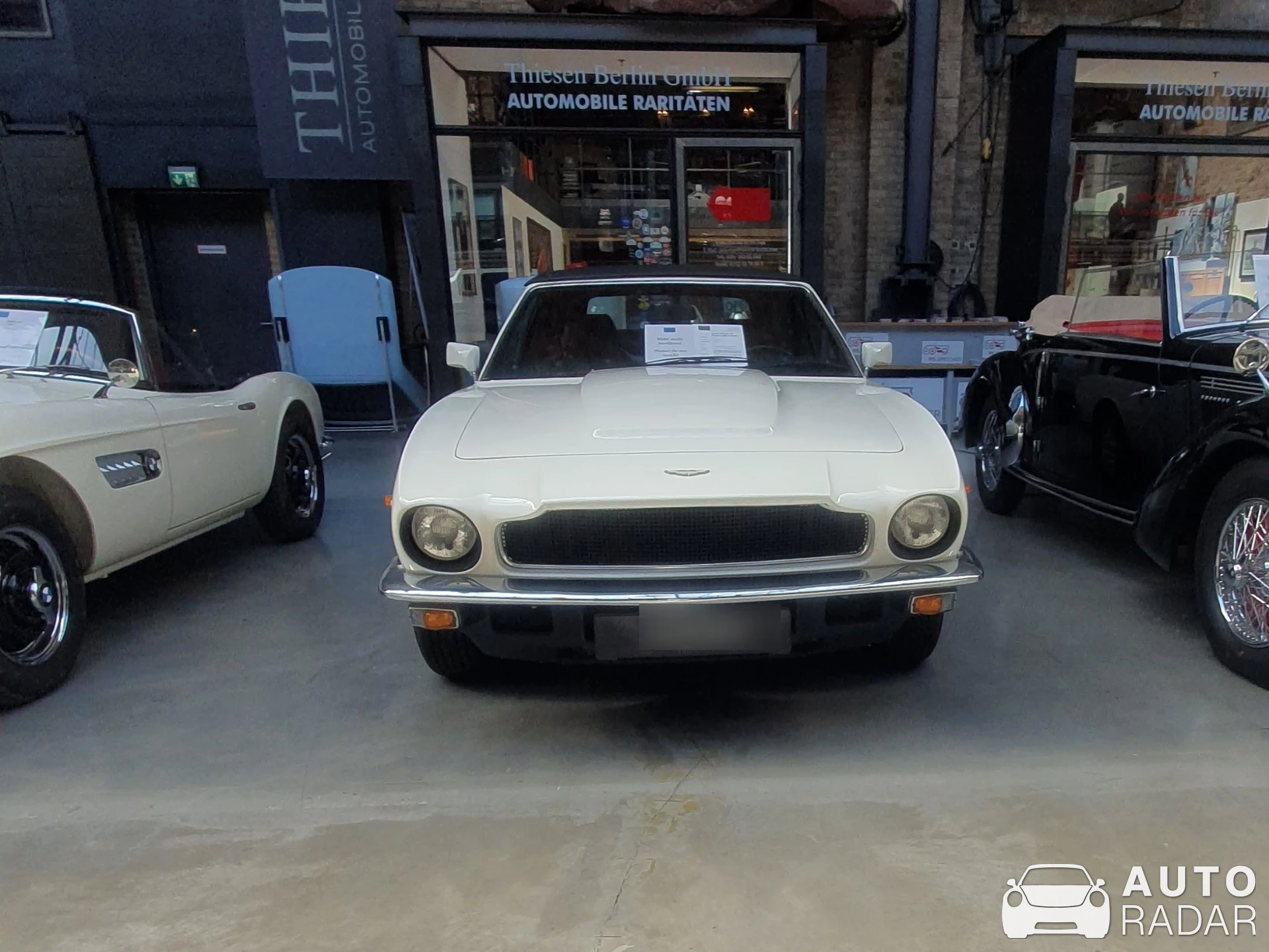 Aston Martin V8 Vantage Series 1 'Flip Tail' spotted in Berlin