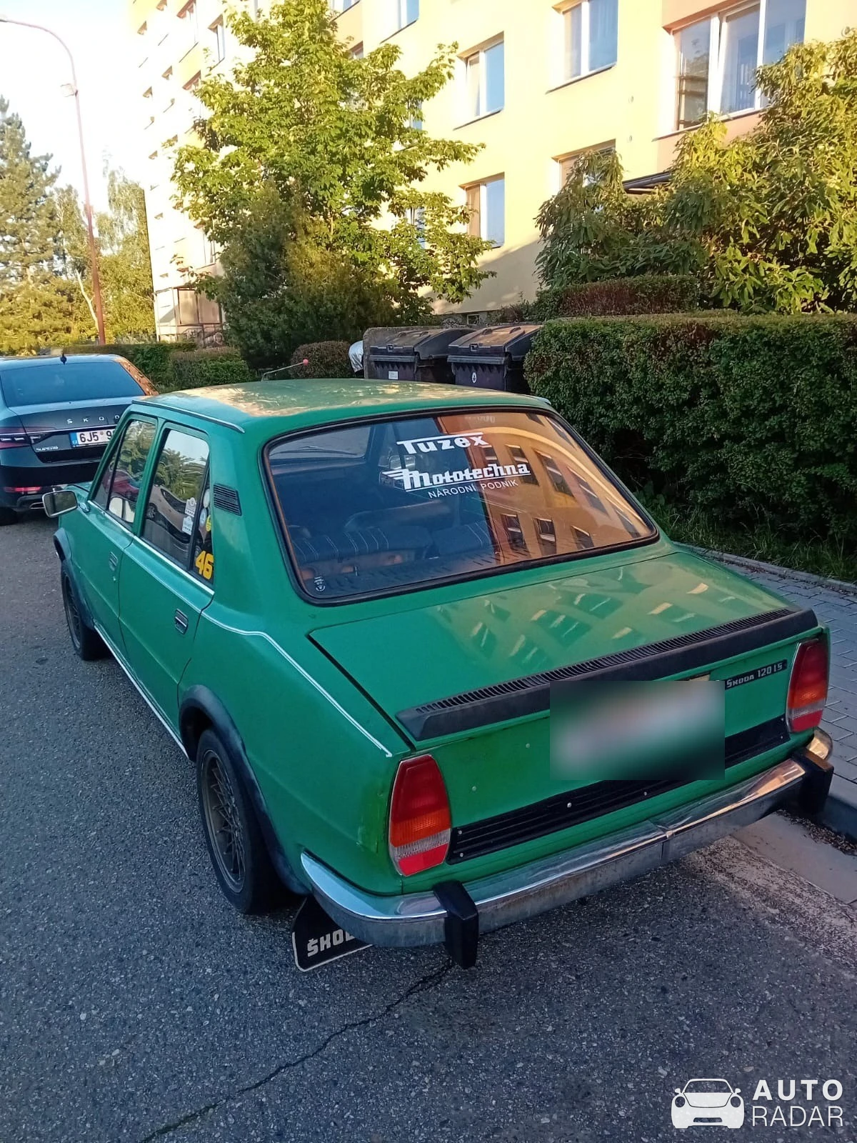 Škoda 120LS spotted in Třebíč