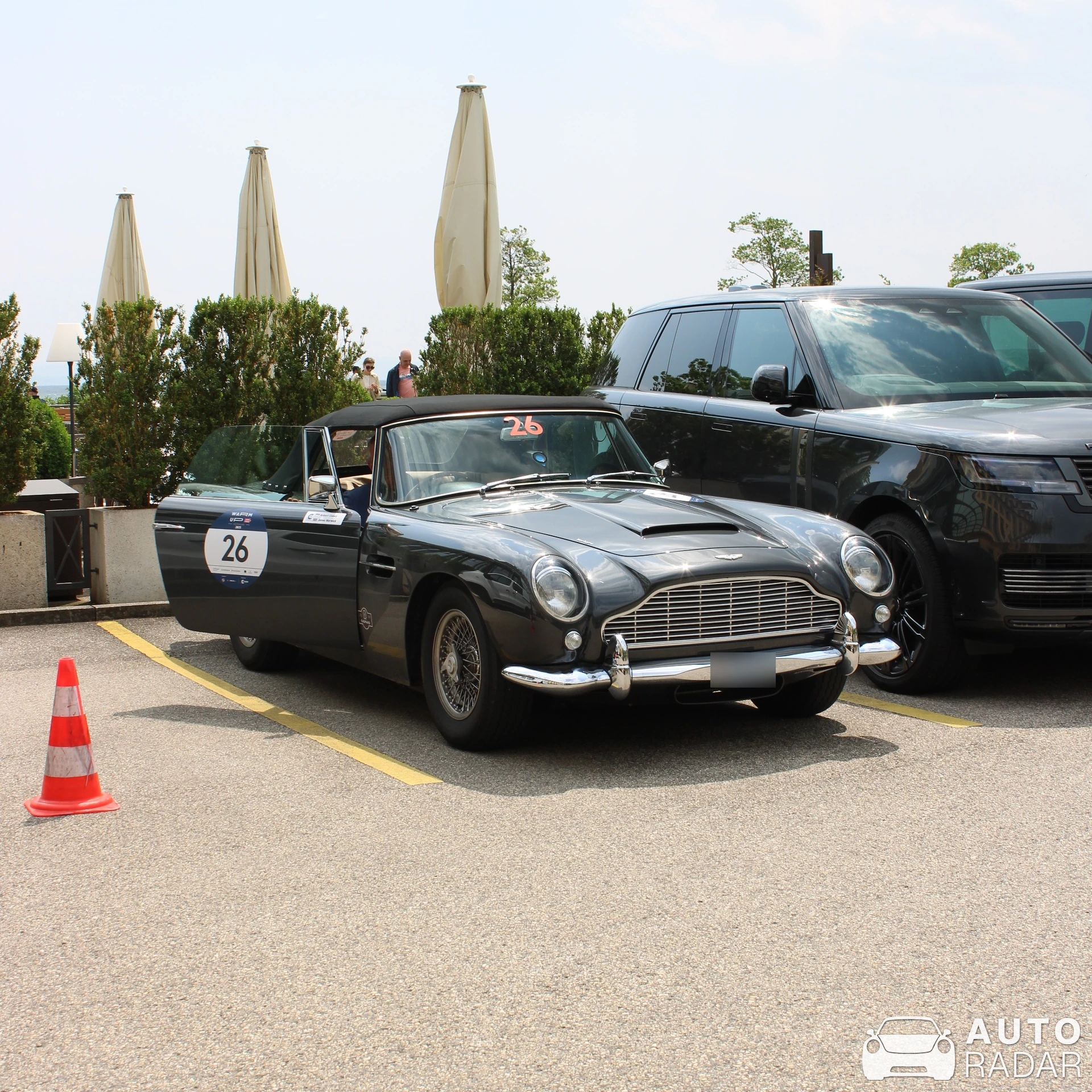 Aston Martin DB5 Convertible spotted in Neuchâtel