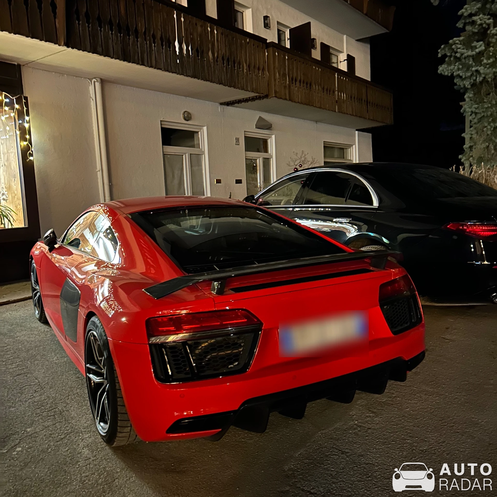 Audi R8 V10 spotted in Cortina d'Ampezzo, Italien