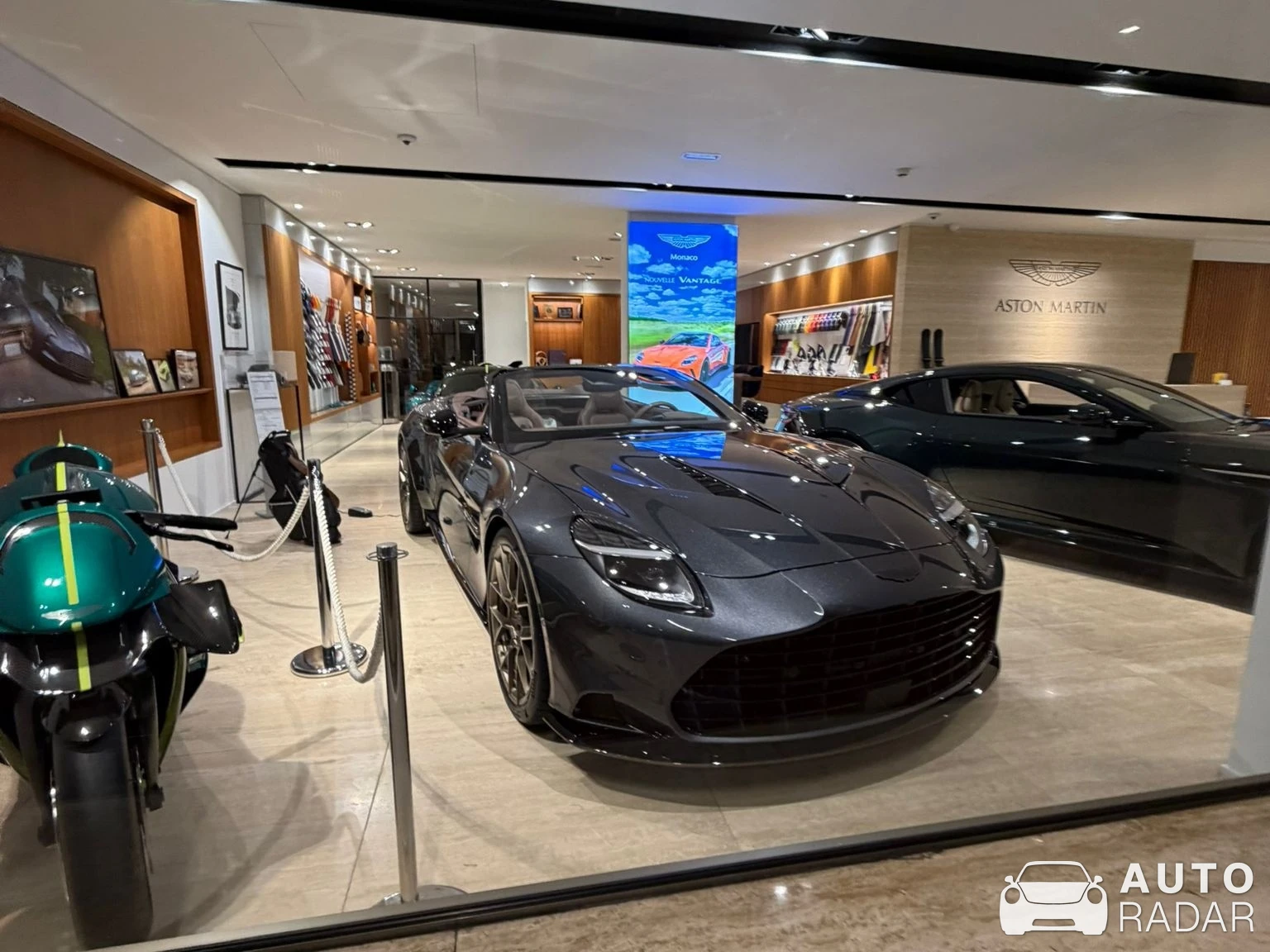 Aston Martin Vanquish Volante spotted in Monaco, Monaco