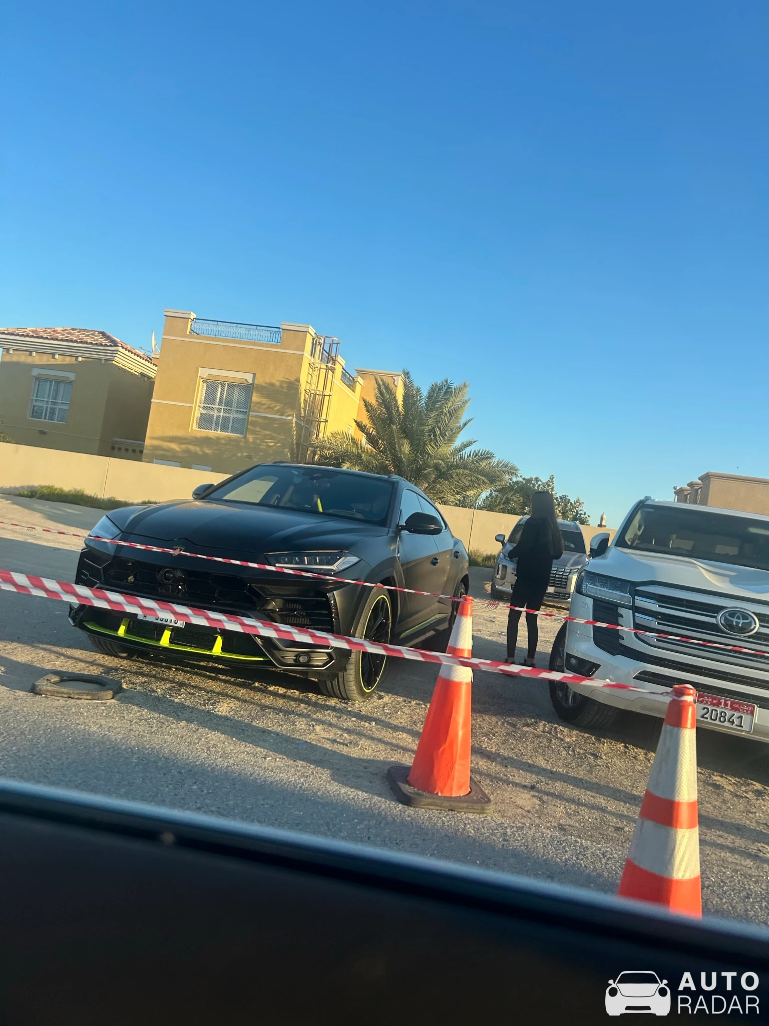 Lamborghini Urus spotted in Dubai, United Arab Emirates