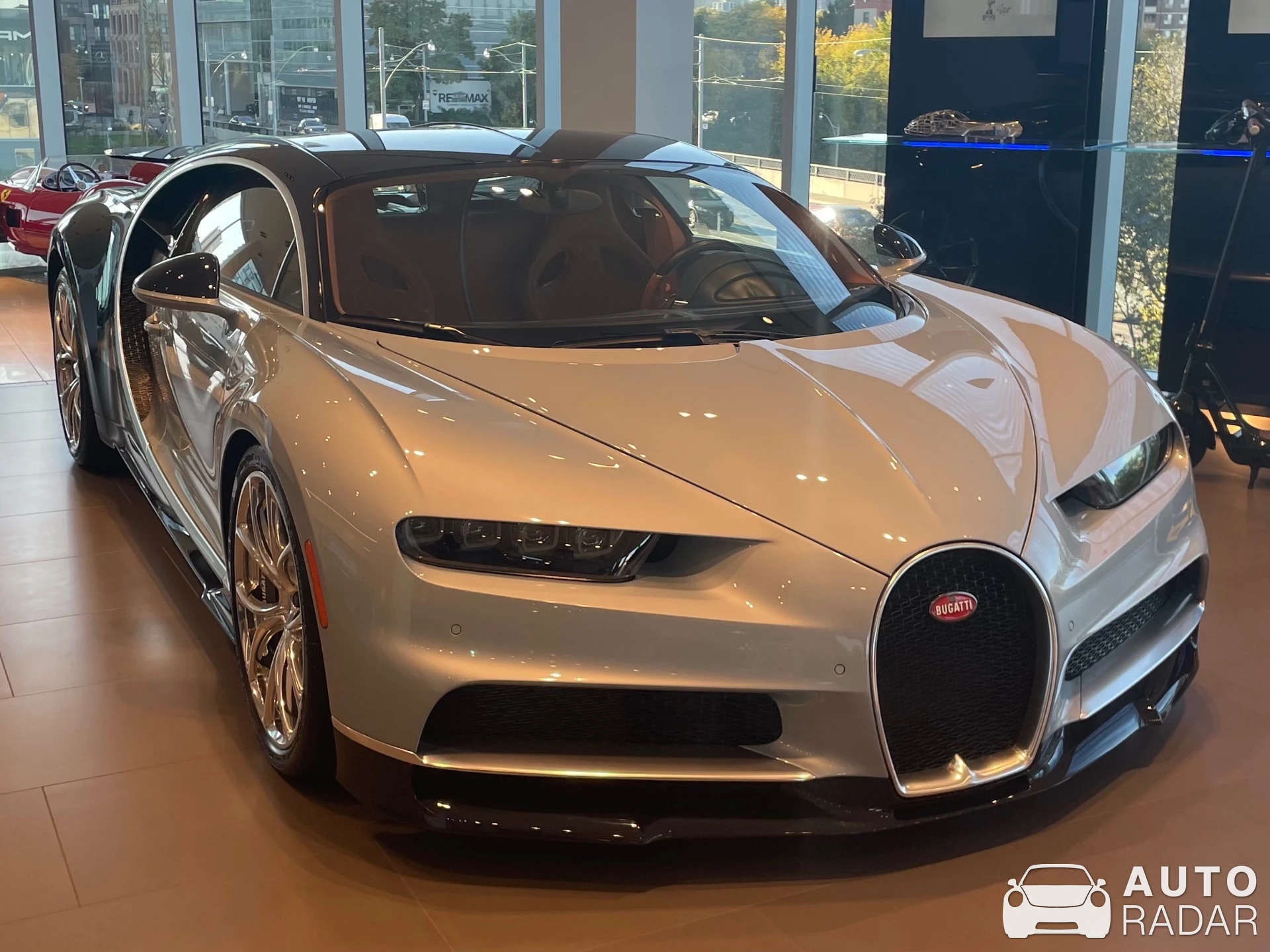 Bugatti Chiron spotted in Toronto, Canada