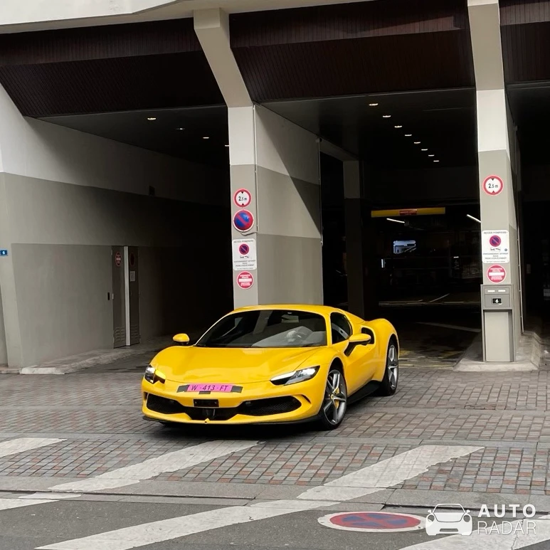 Ferrari 296 GTB spotted in Levallois-Perret, France
