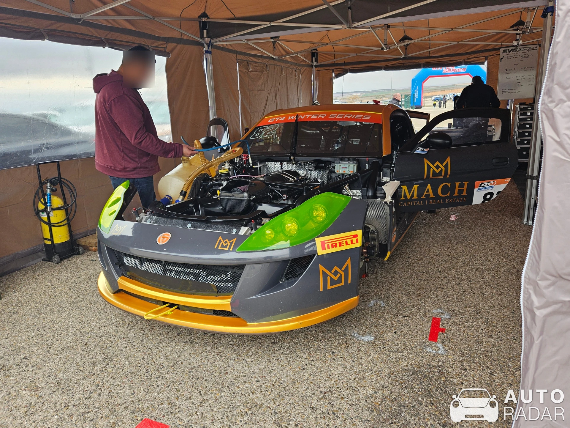 Ginetta G56 GT4 Evo spotted in Alcañiz