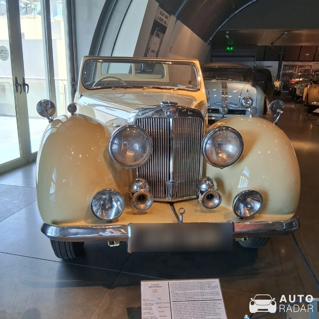 Triumph 2000 Roadster spotted in Athina