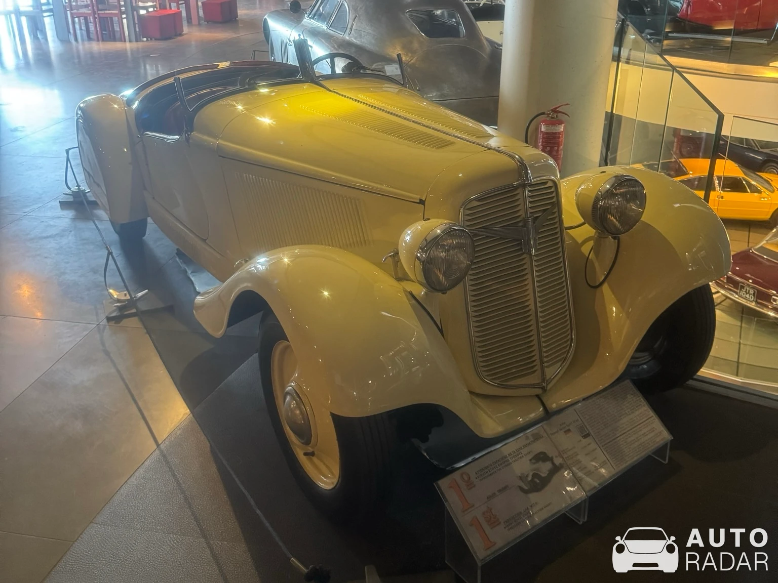 Adler Trumpf spotted in Athina