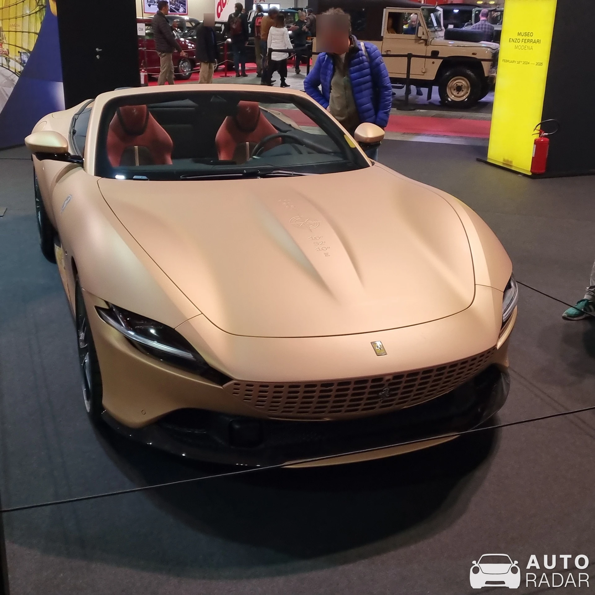 Ferrari Roma Spider spotted in Rho, Italia