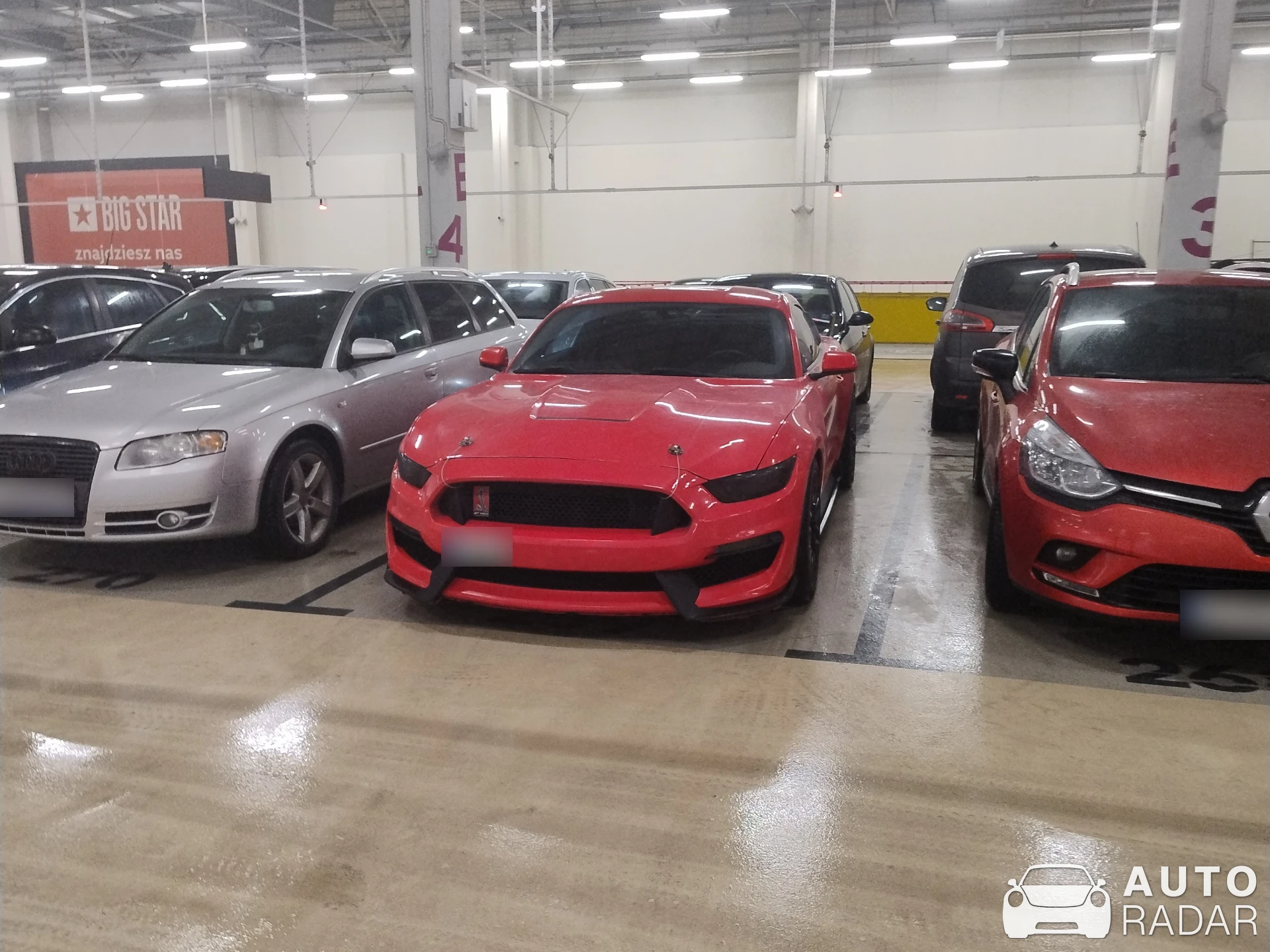 Ford Mustang Shelby GT350 spotted in Zielona Góra