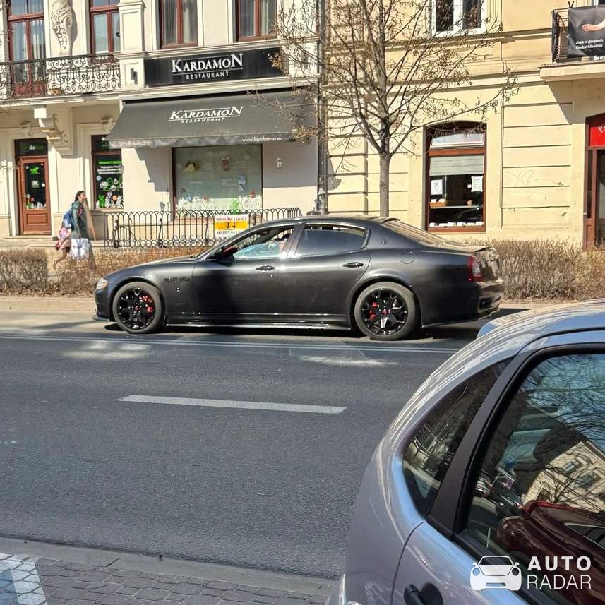 Maserati Quattroporte Sport GT S spotted in Lublin