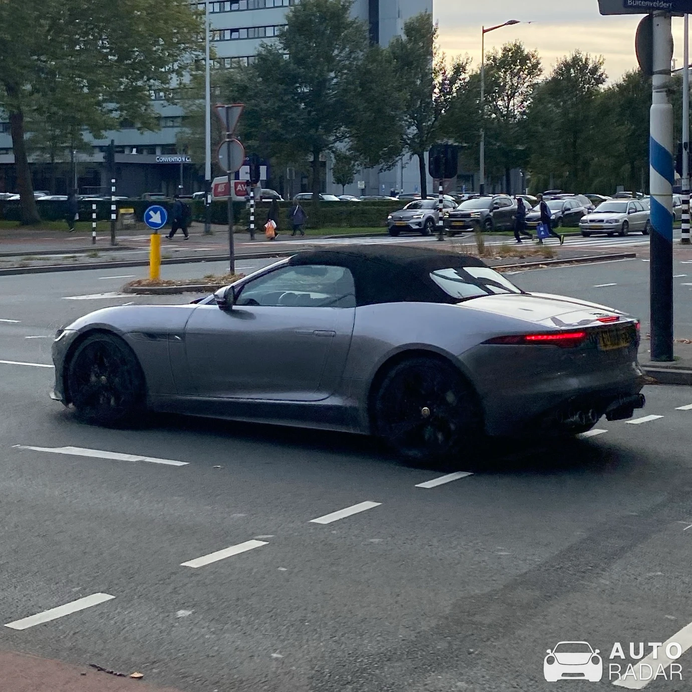 Jaguar F-Type P450 Convertible 2020 spotted in Amsterdam