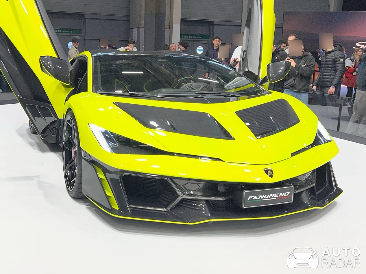 Lamborghini Fenomeno spotted in Paris, France