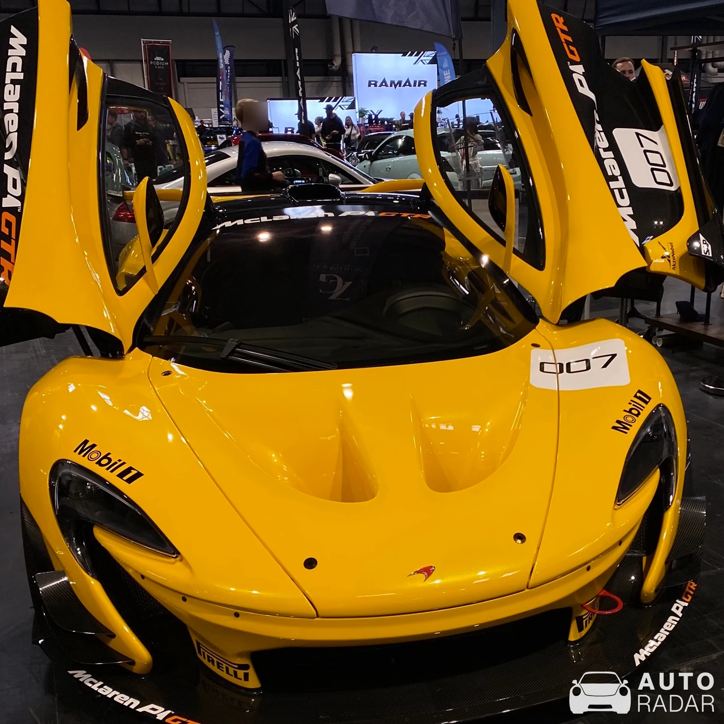 McLaren P1 GTR-18 spotted in Hardwicke
