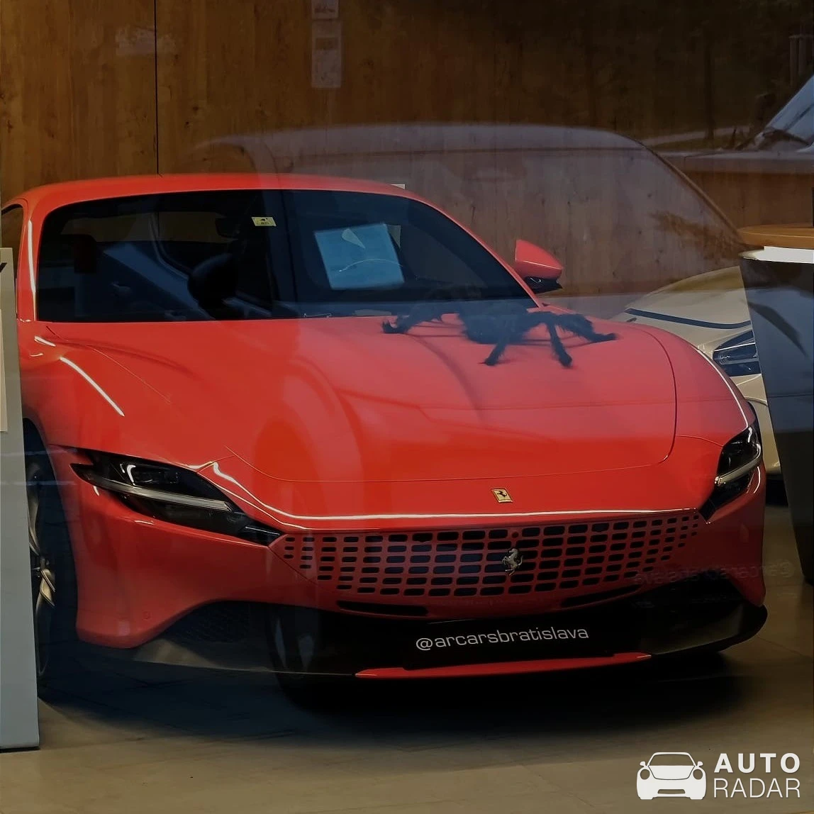 Ferrari Roma spotted in Petržalka, Slovakia