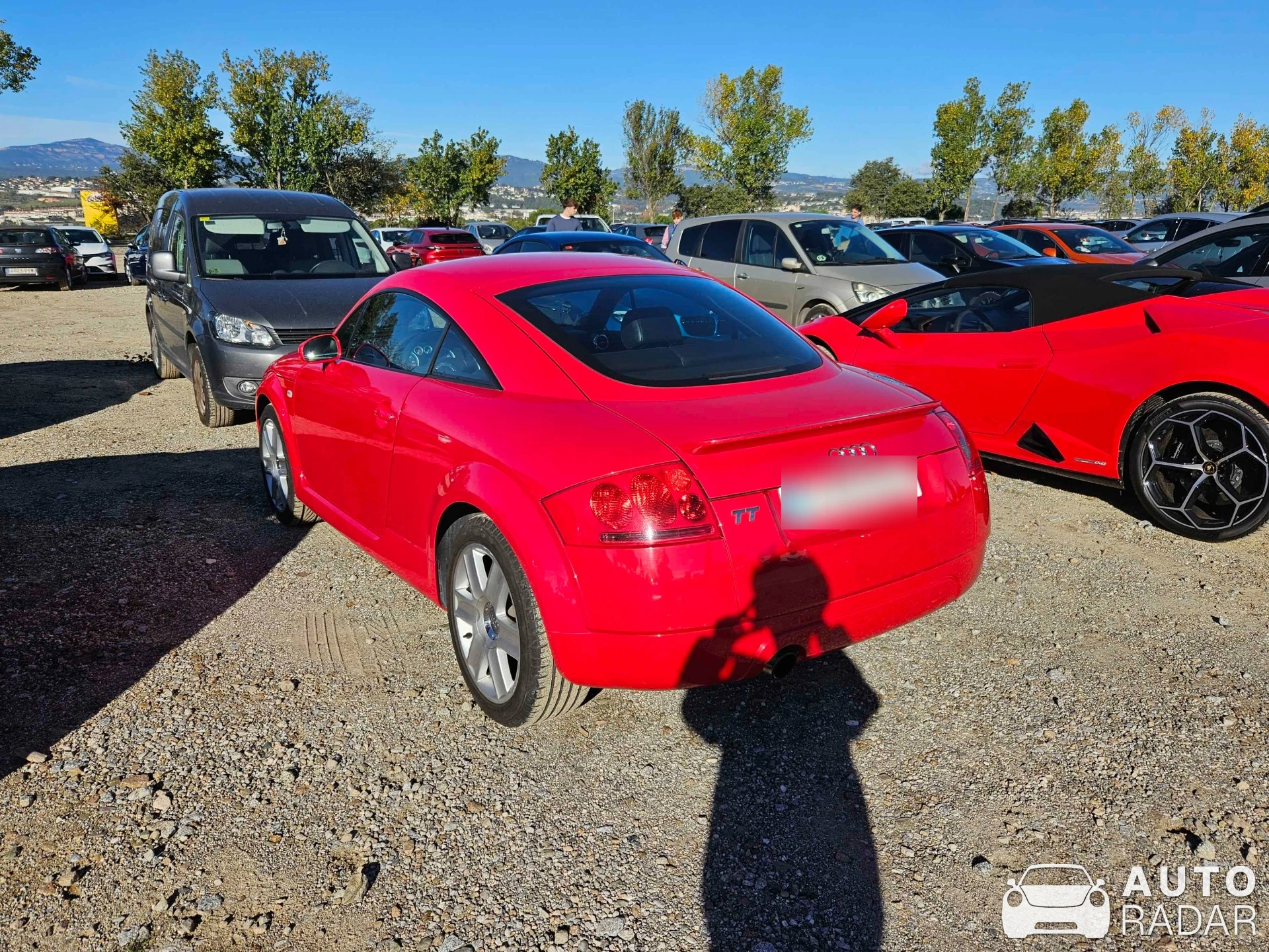 Audi TT 8N spotted in Montmeló