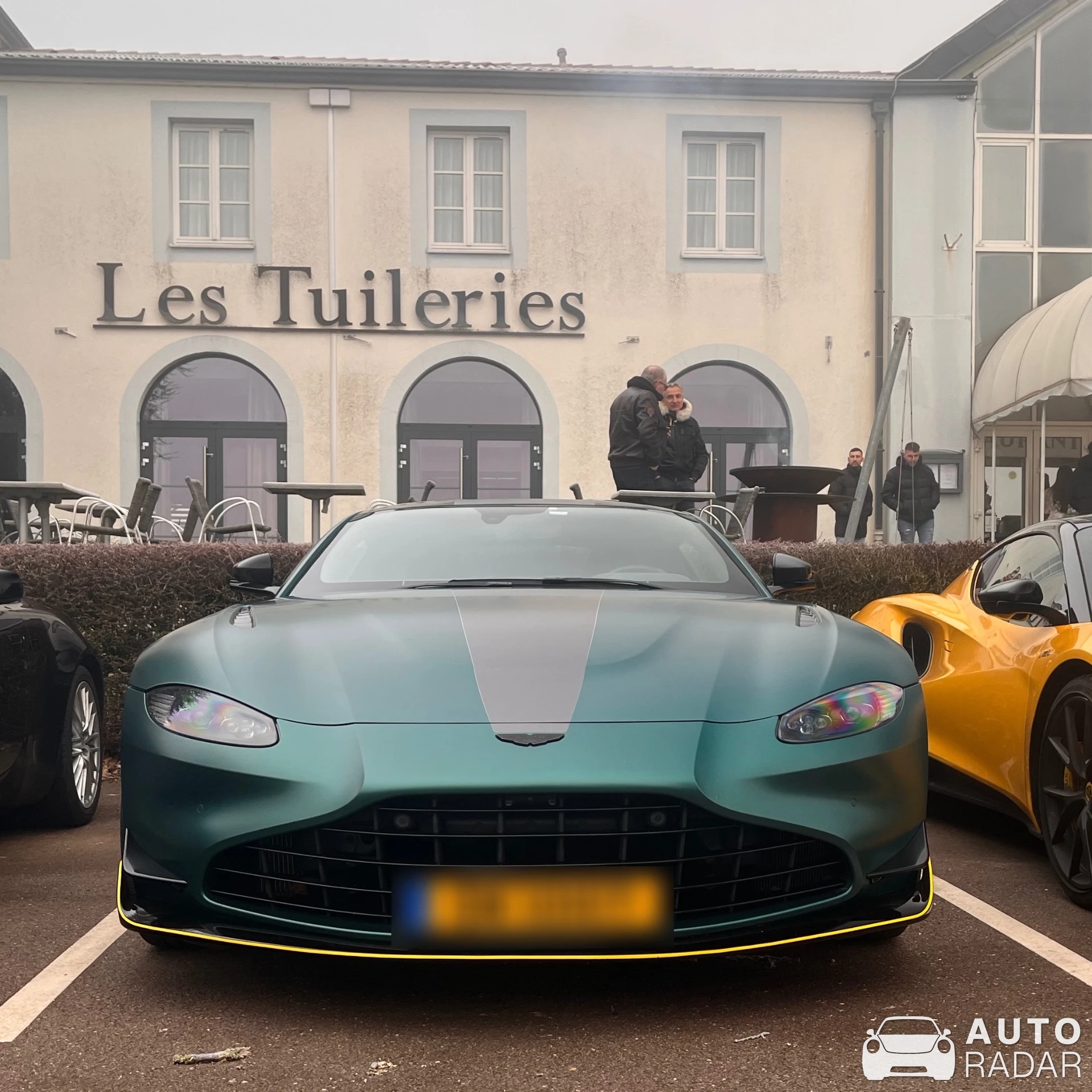 Aston Martin V8 Vantage Formula 1 Edition spotted in Fey, France