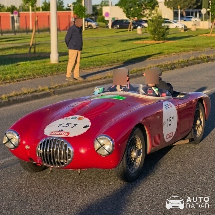 OSCA MT4 TN 1500 S Morelli Spider spotted in Blagnac
