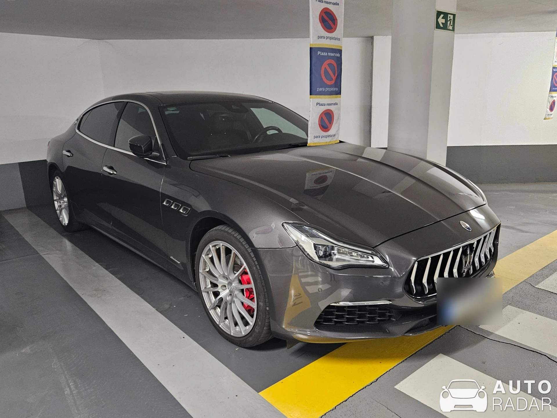 Maserati Quattroporte S Q4 2017 spotted in Zaragoza, España