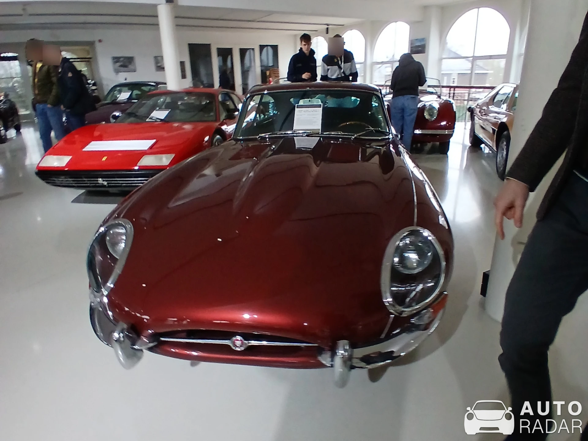 Jaguar E-Type spotted in Brummen, Netherlands