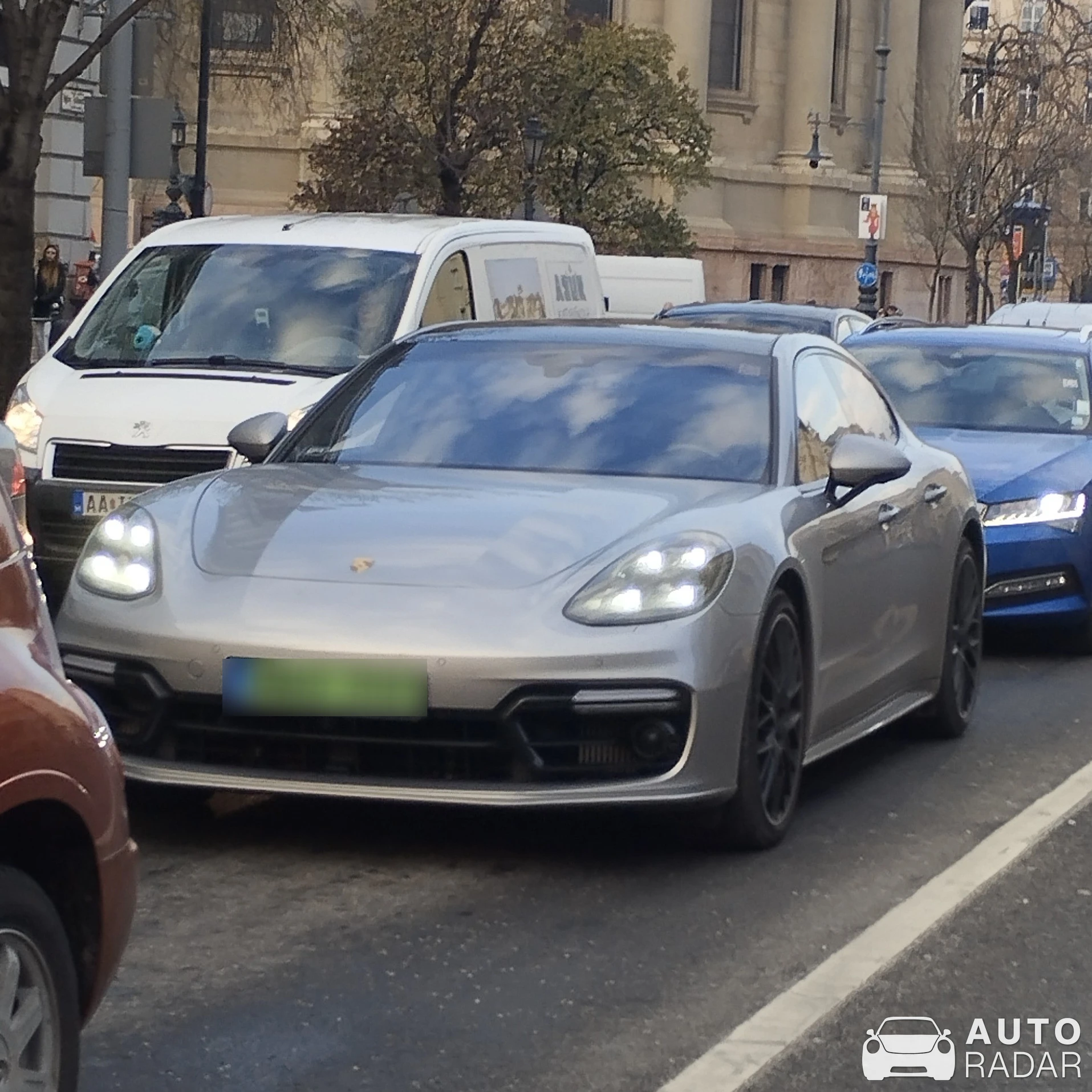 Porsche 971 Panamera Turbo spotted in Budapest, Hungary