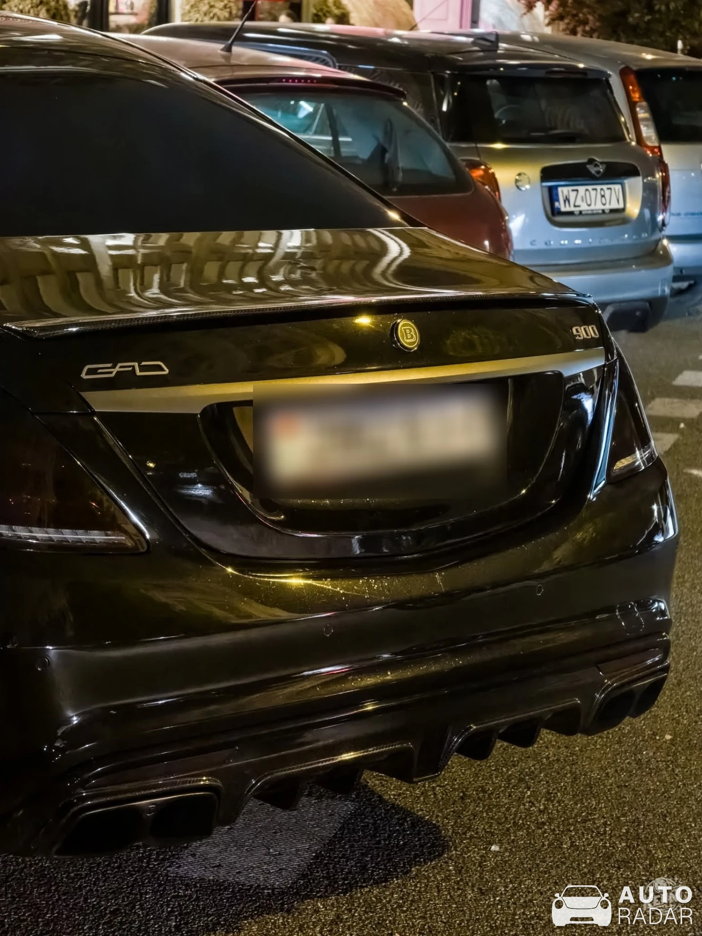 Mercedes-AMG Brabus 900 Rocket V222 2017 spotted in Warszawa