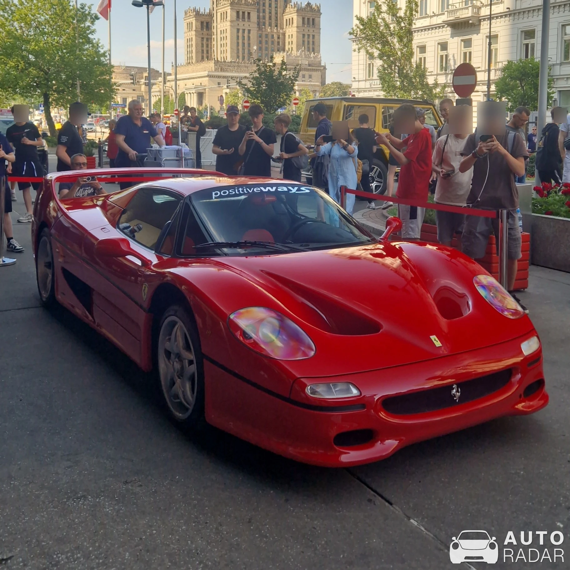 Ferrari F50 spotted in Warszawa, Poland