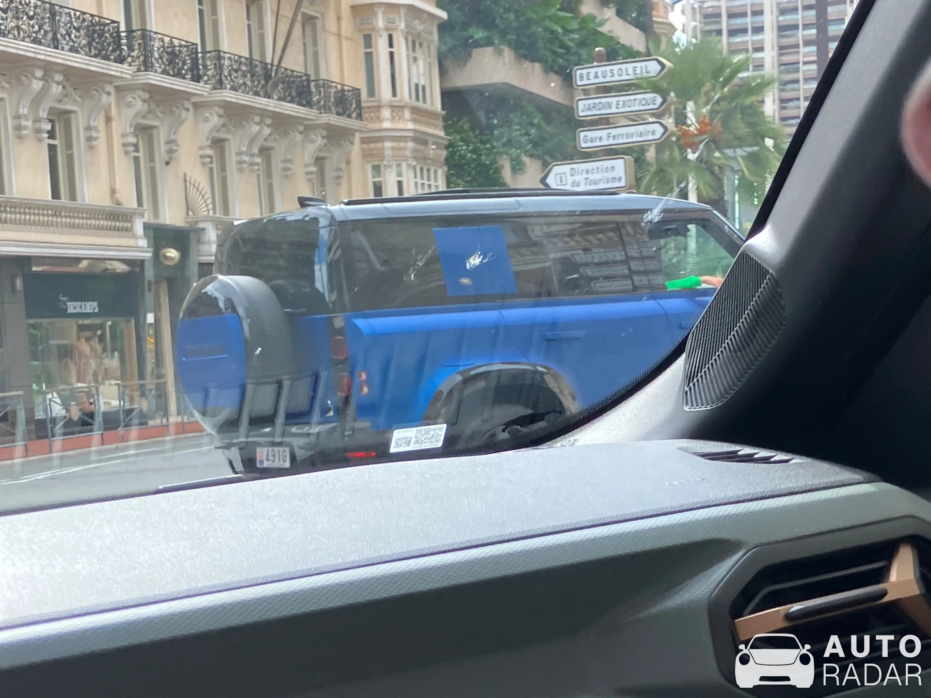 Land Rover Defender Mansory Black Edition spotted in Monaco