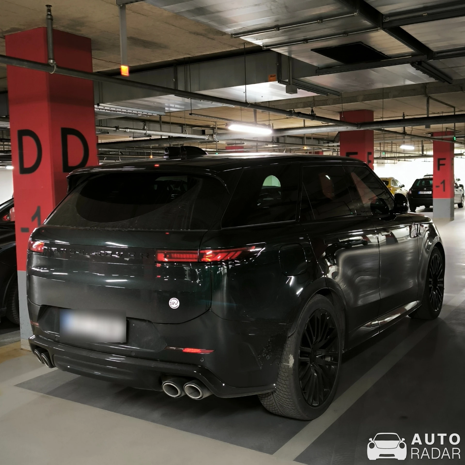 Range Rover Sport SV 2024 Edition One spotted in Ostrava