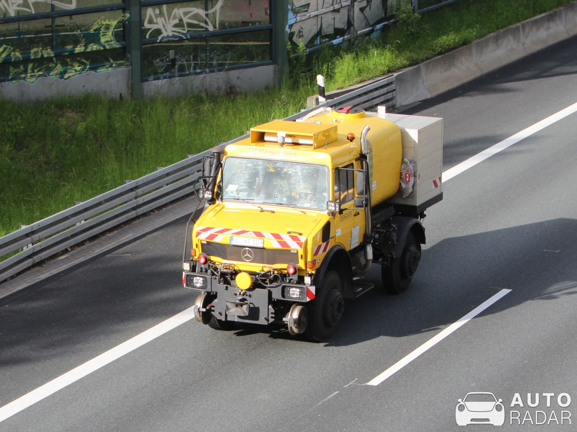 Mercedes-Benz Unimog spotted in Chemnitz