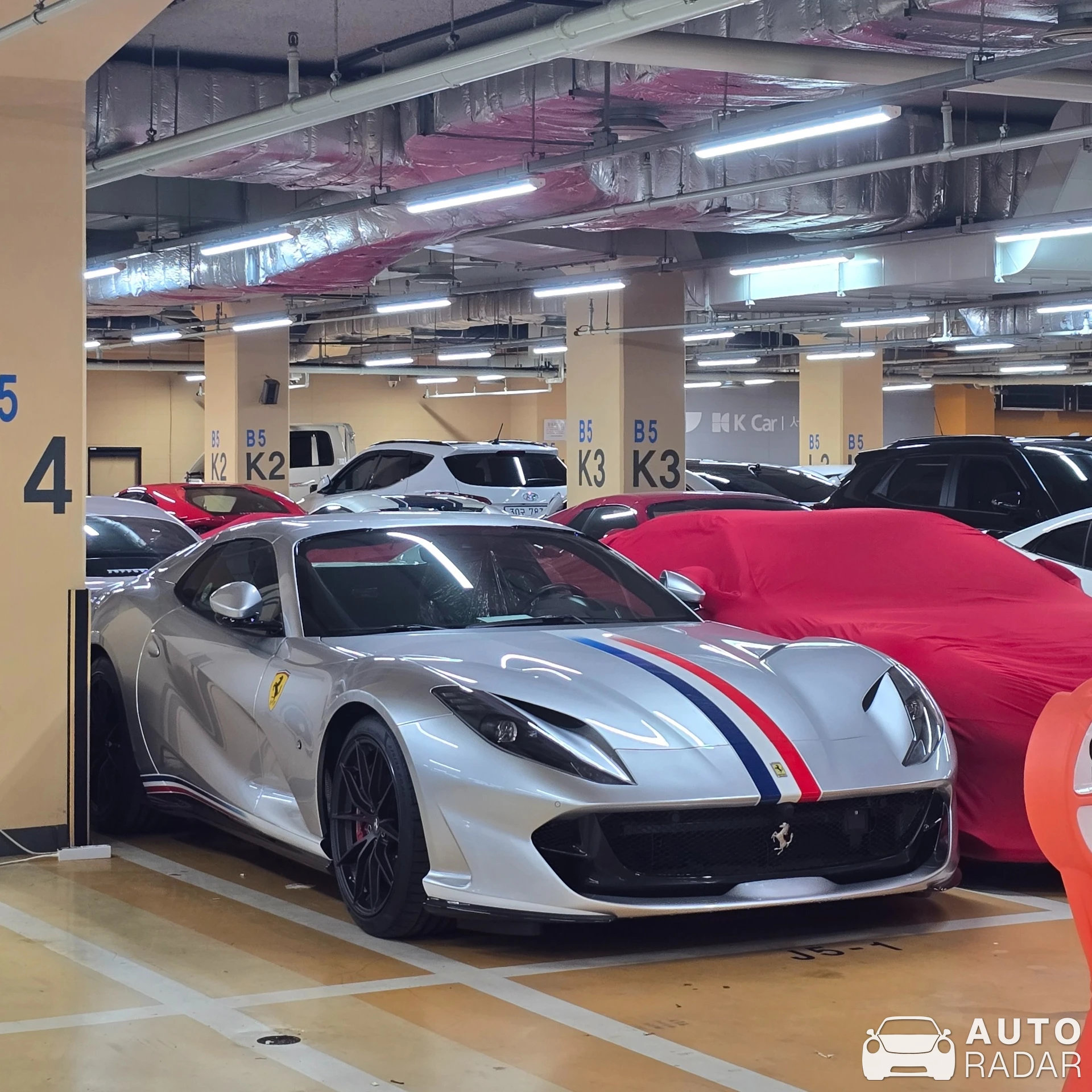 Ferrari 812 Superfast spotted in Seocho District, South Korea