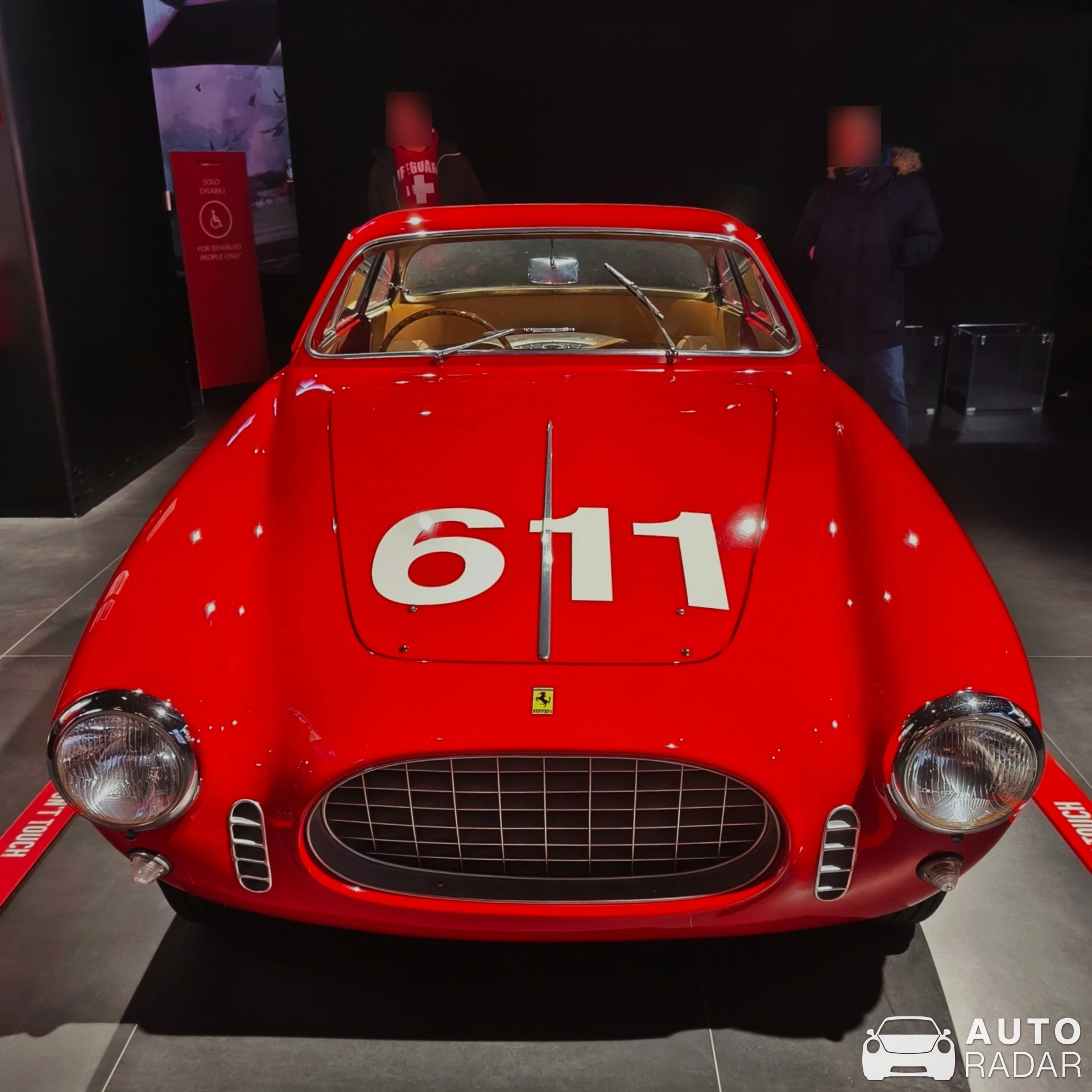 Ferrari 166 MM Vignale Berlinetta spotted in Maranello