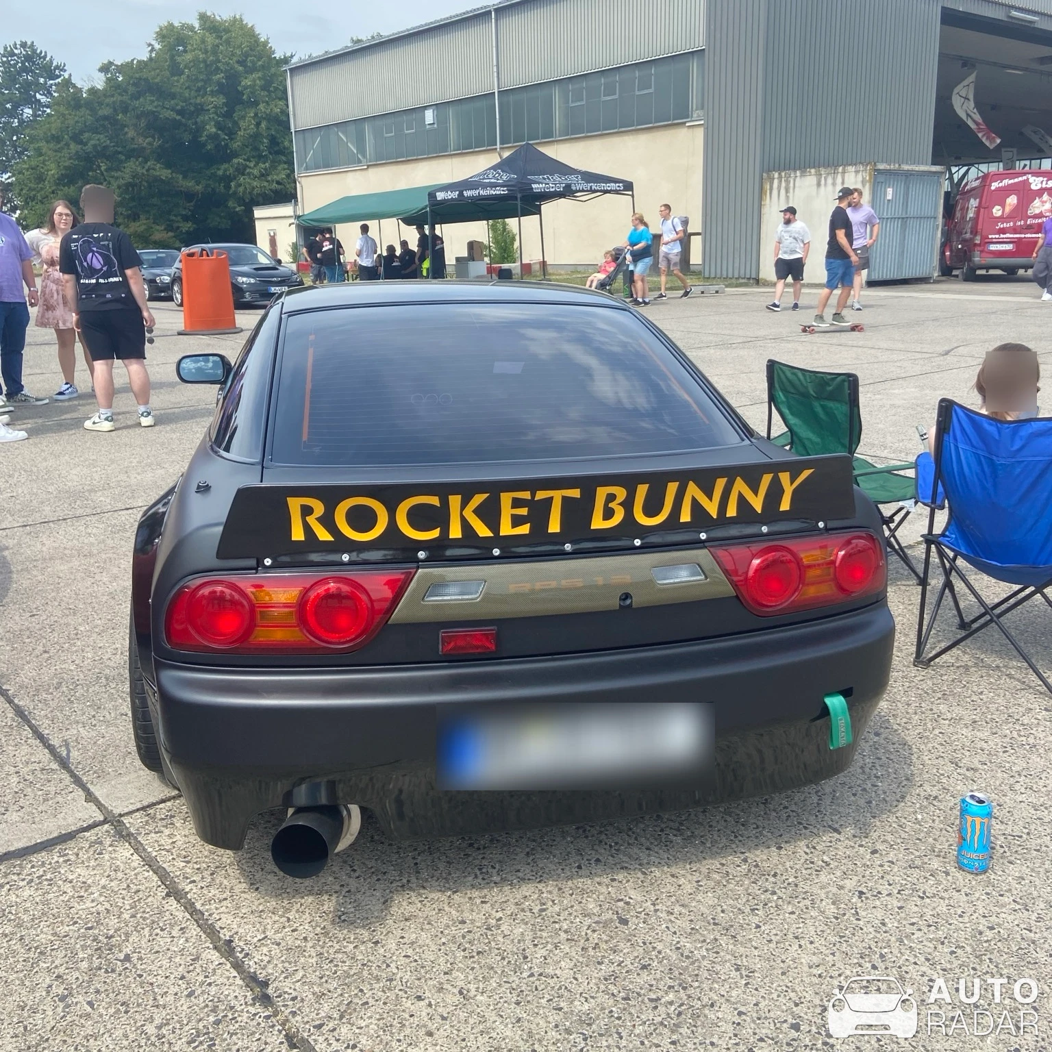 Nissan 180SX Rocket Bunny spotted in Mendig