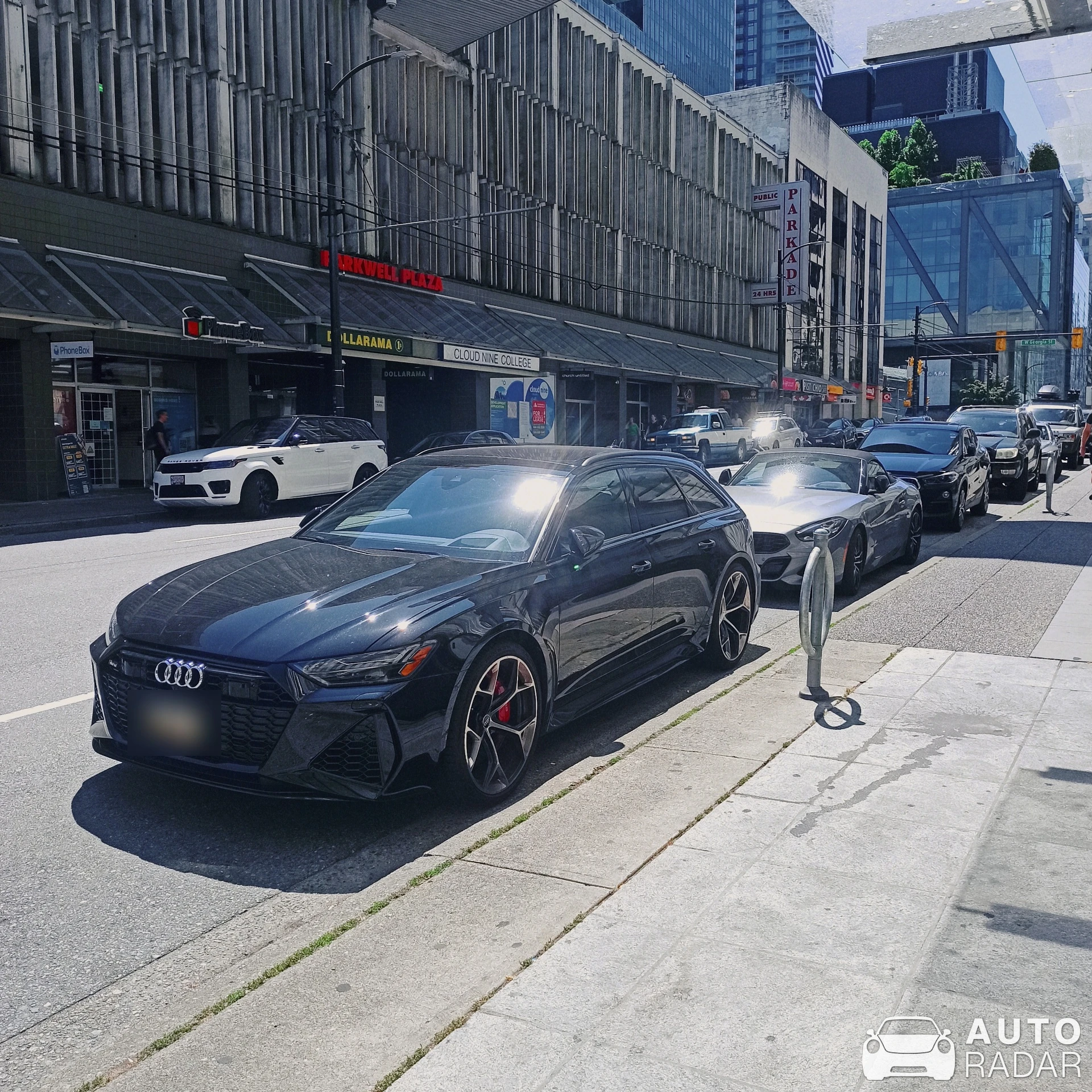 Audi RS6 Avant C8 spotted in Vancouver, Canada