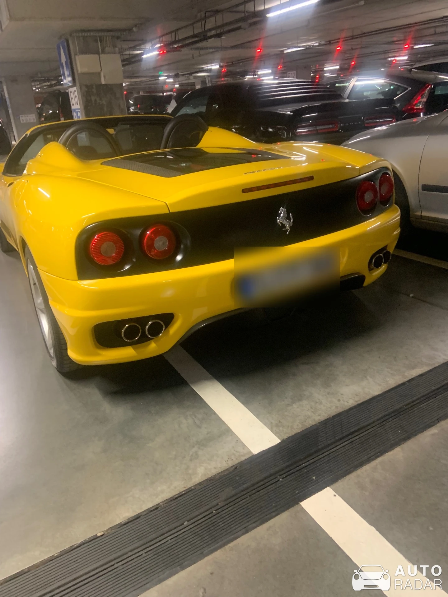 Ferrari 360 Spider spotted in Poznań, Polen