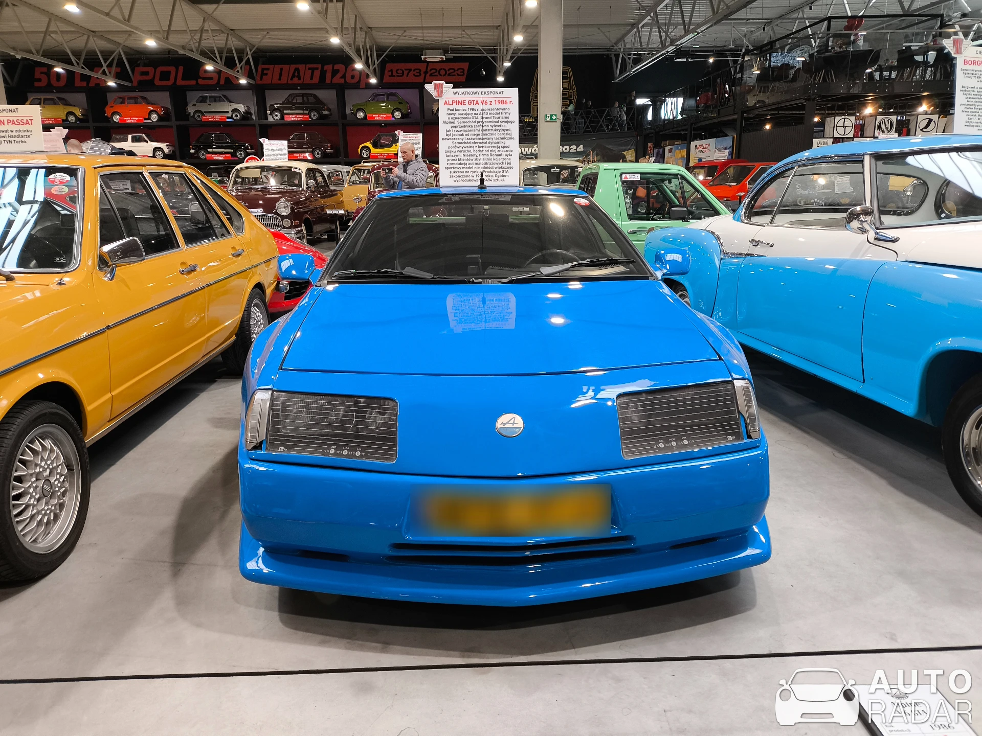 Alpine V6 GTA spotted