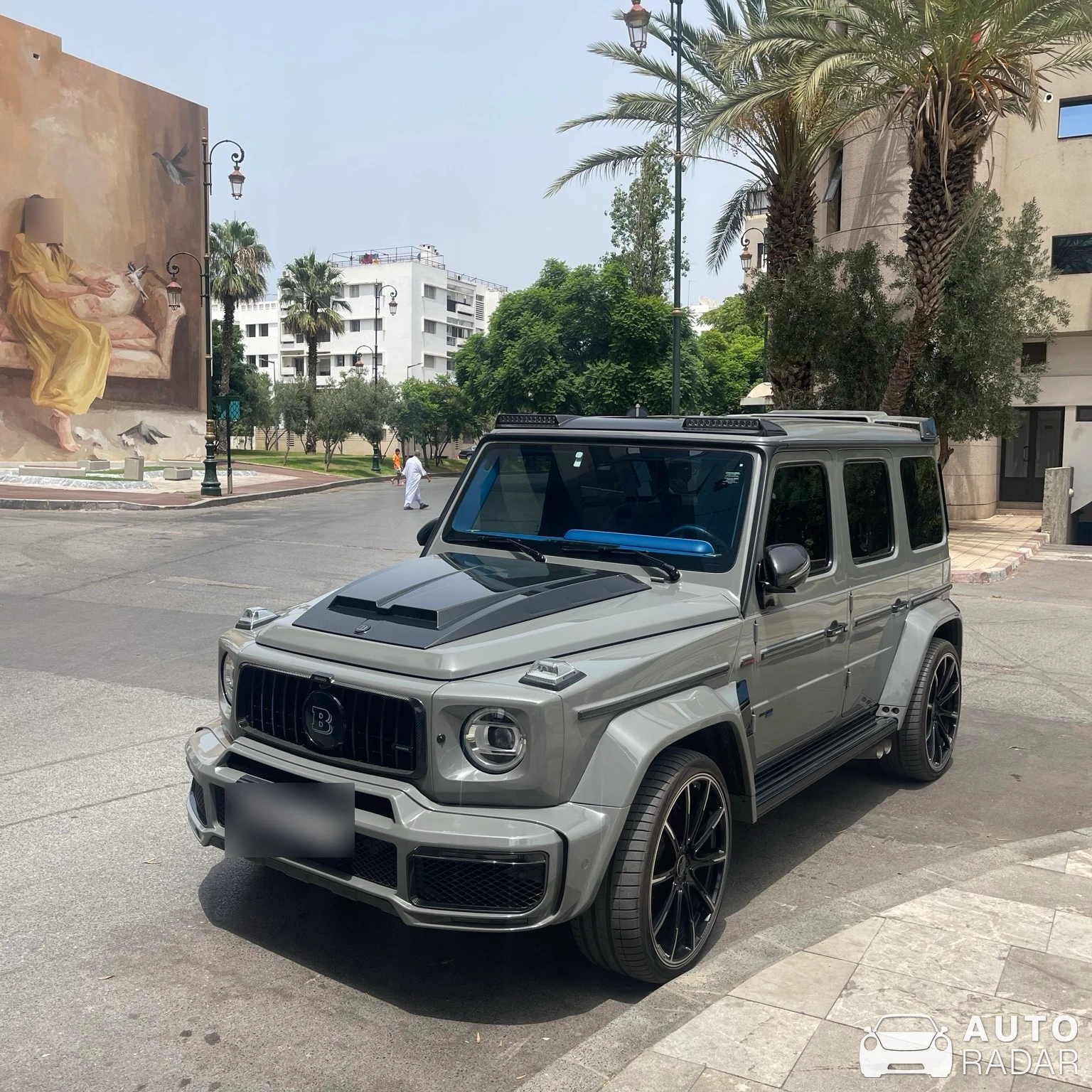Mercedes-AMG Brabus GLS B40S-800 Widestar X167 spotted in Rabat