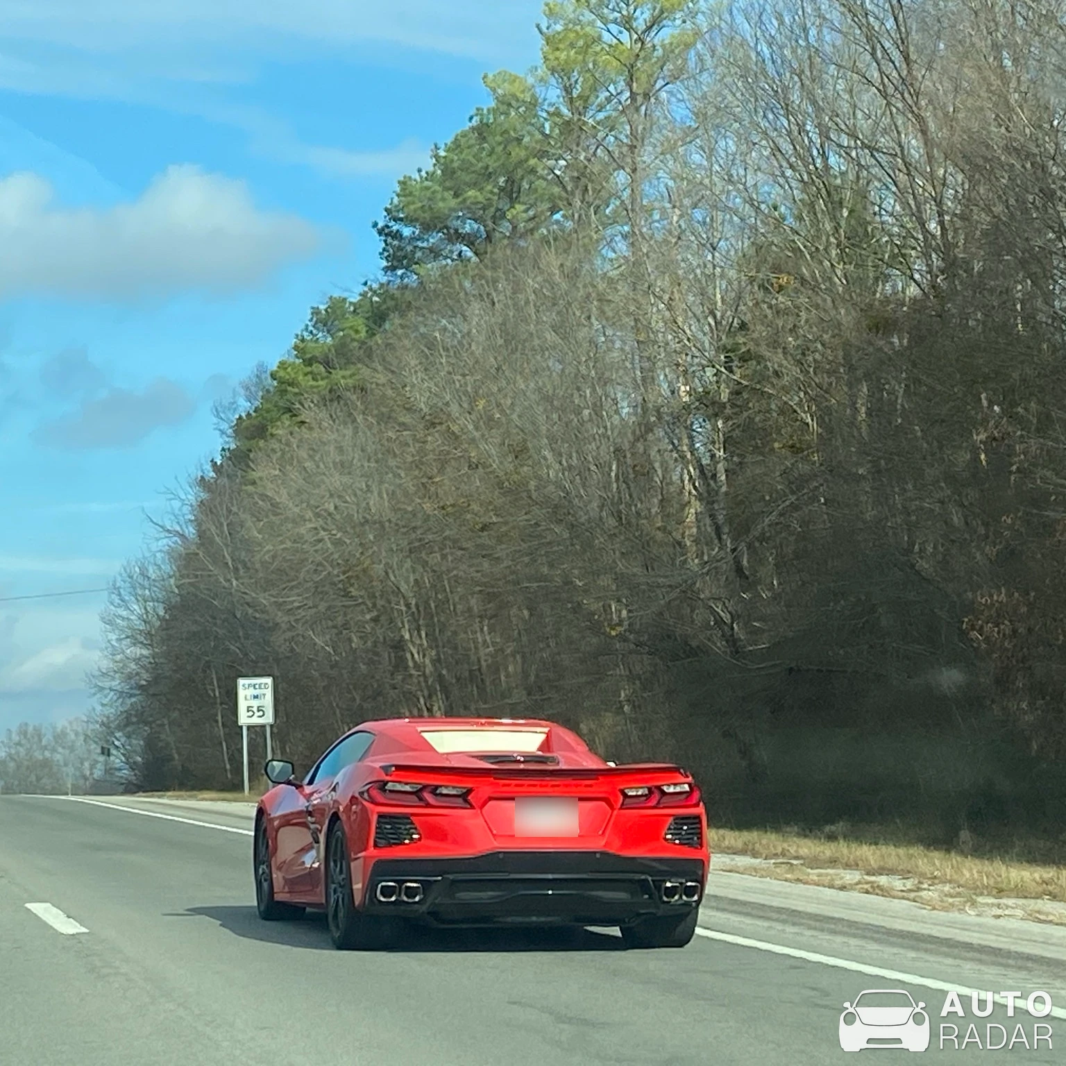 Chevrolet Corvette C8 Stingray spotted in Cookeville, United States